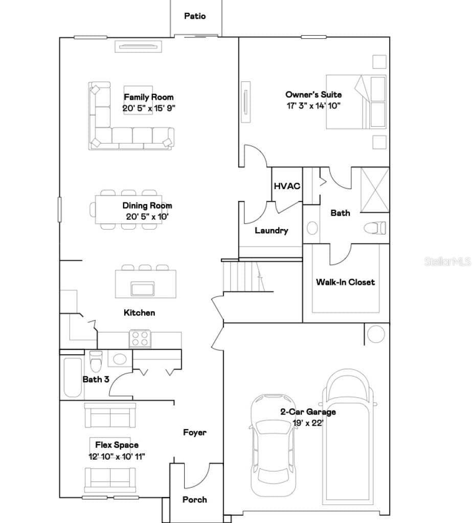 Main Floor - 1363 BLUE ASH LN, DELAND