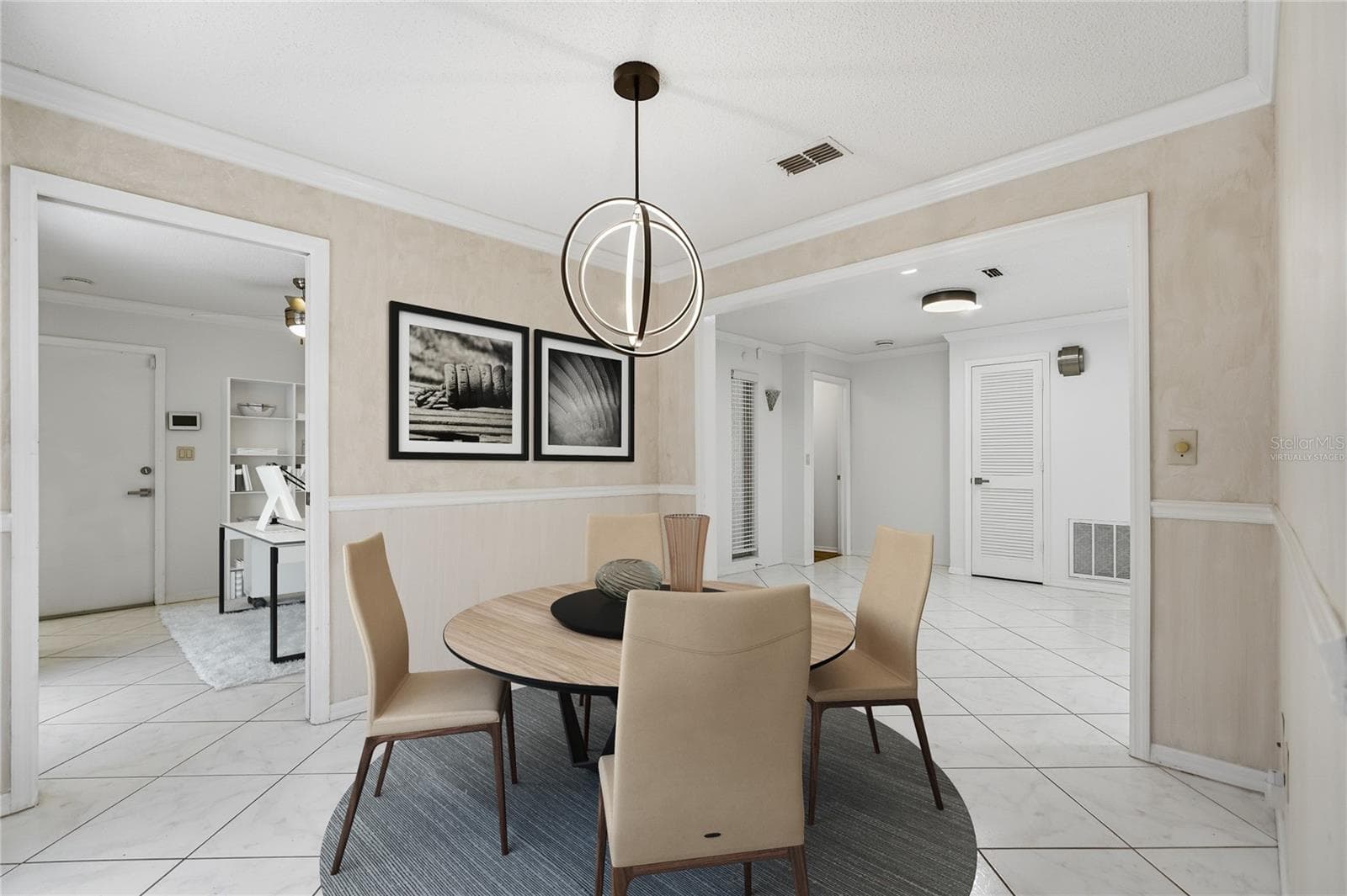 Virtually Staged Dining Room - 3071 BOLT DR, PALM HARBOR