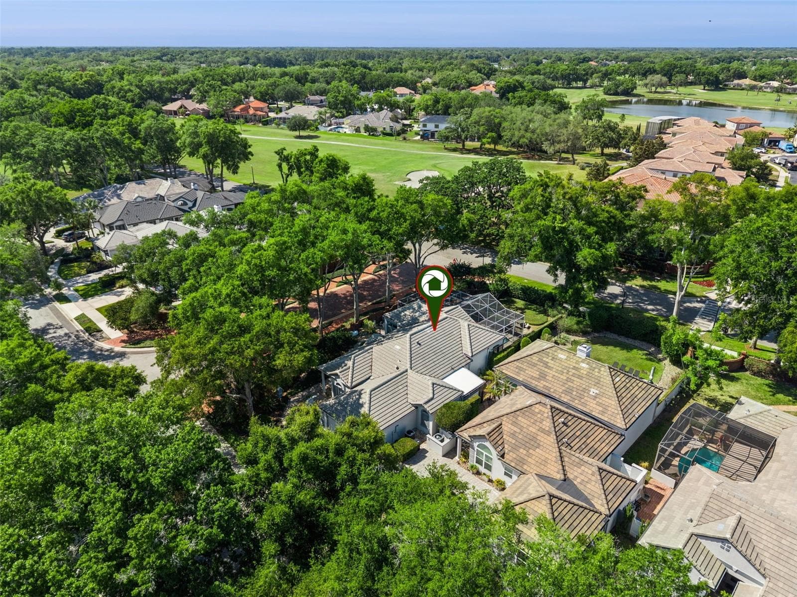 HOME ACROSS FROM THE GOLF COURSE - 1250 E LANGLEY CT, LAKE MARY