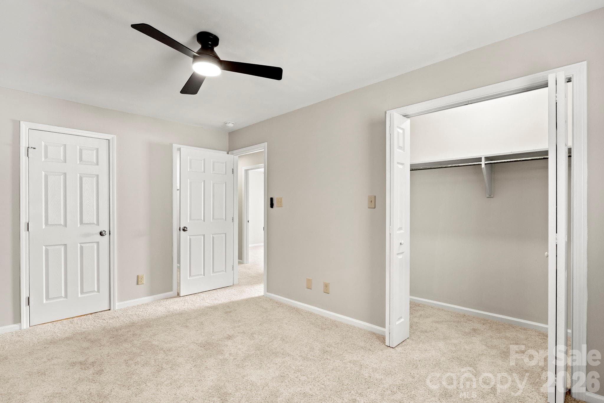 Primary Bedroom with two oversized closets - 322 Holland Circle, Statesville