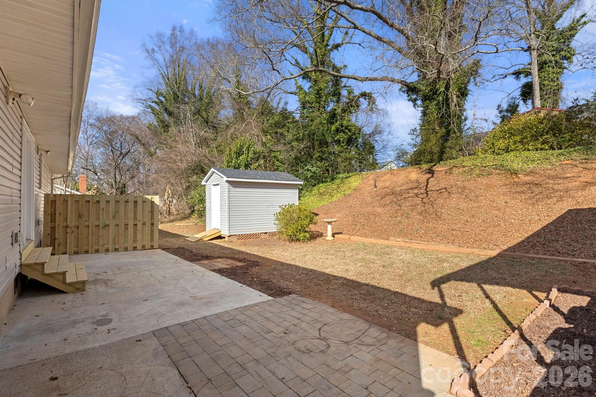 Backyard - 322 Holland Circle, Statesville