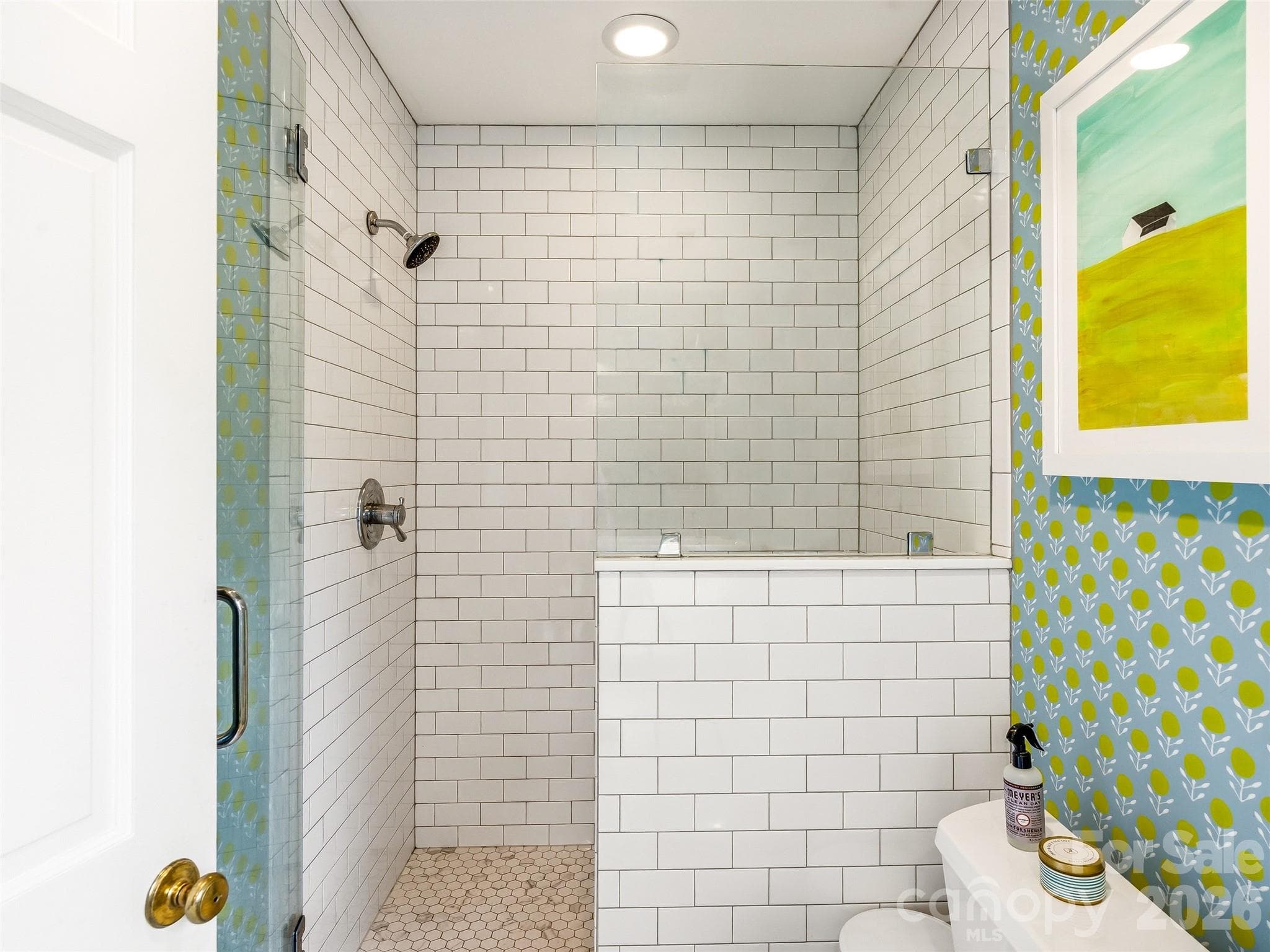 One of the three full bathrooms on the second level. - 10 Kalimar Heights, Hendersonville