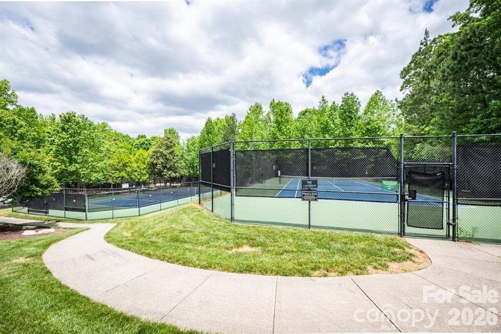 Tennis courts-walkable from this home - 869 Stratford Run Drive, Fort Mill