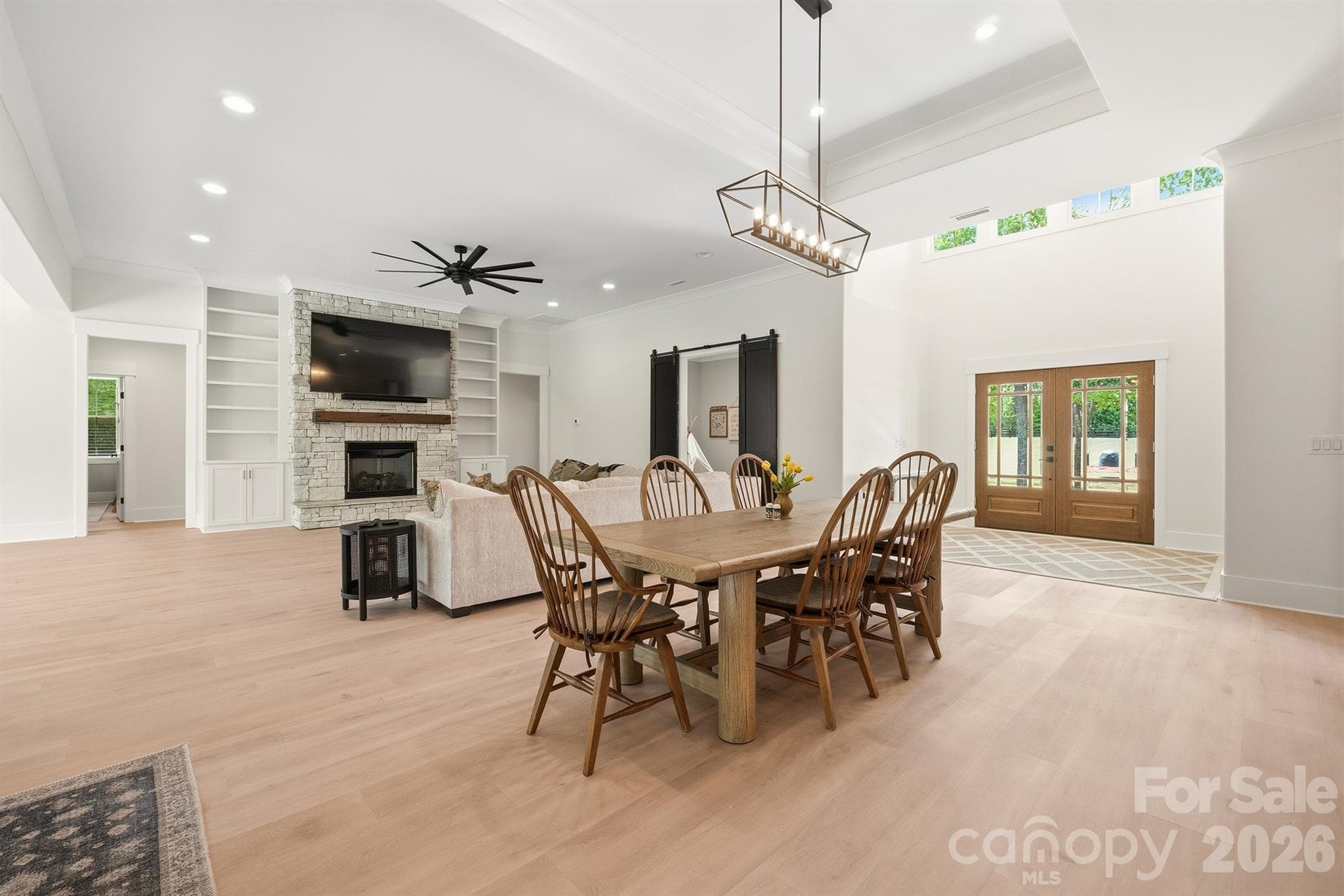 Tray Ceilings in Dining Room - 2855 Long Run Farm Road, Mount Pleasant