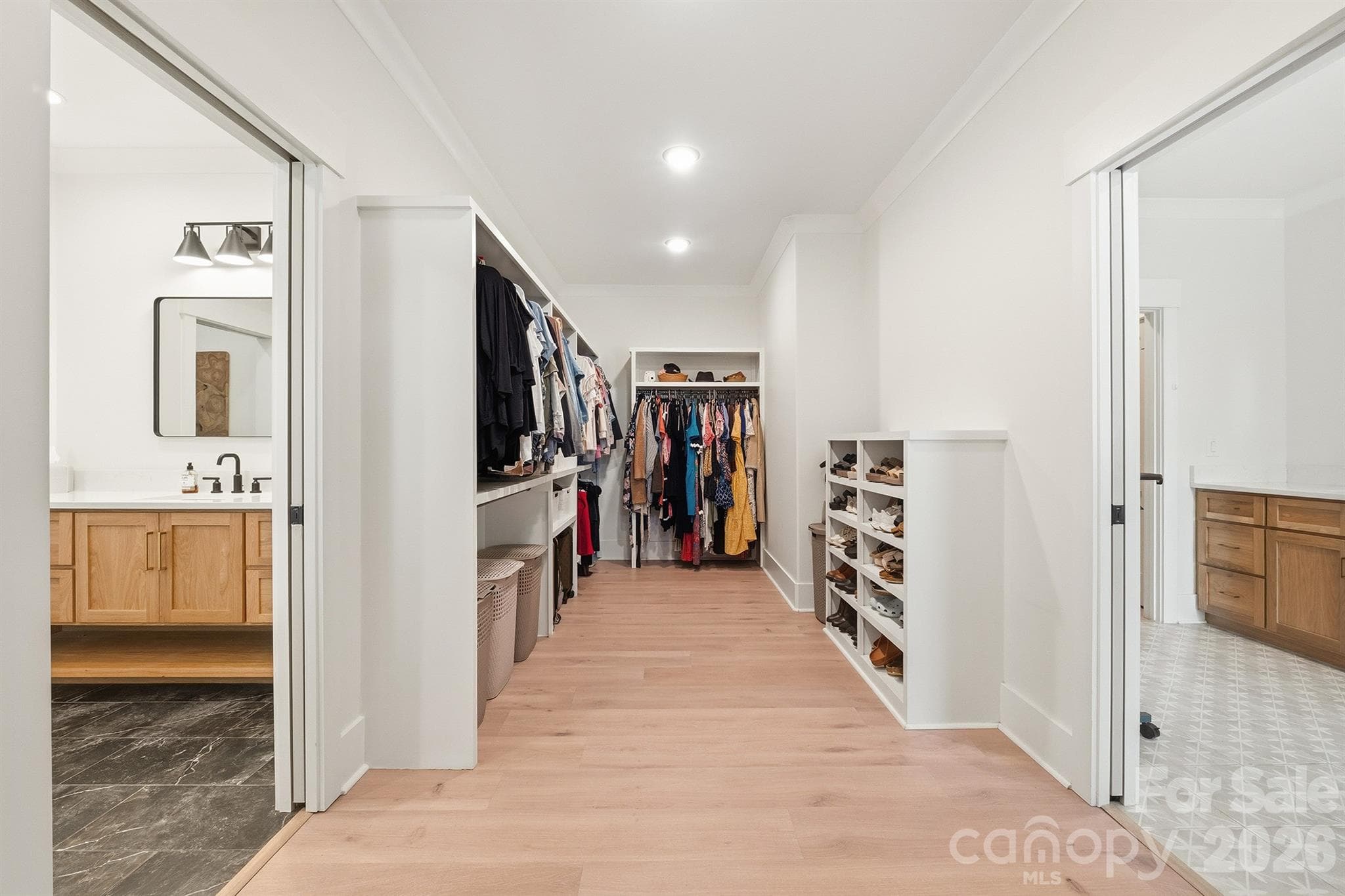 Primary Bathroom Walk In Closet - 2855 Long Run Farm Road, Mount Pleasant