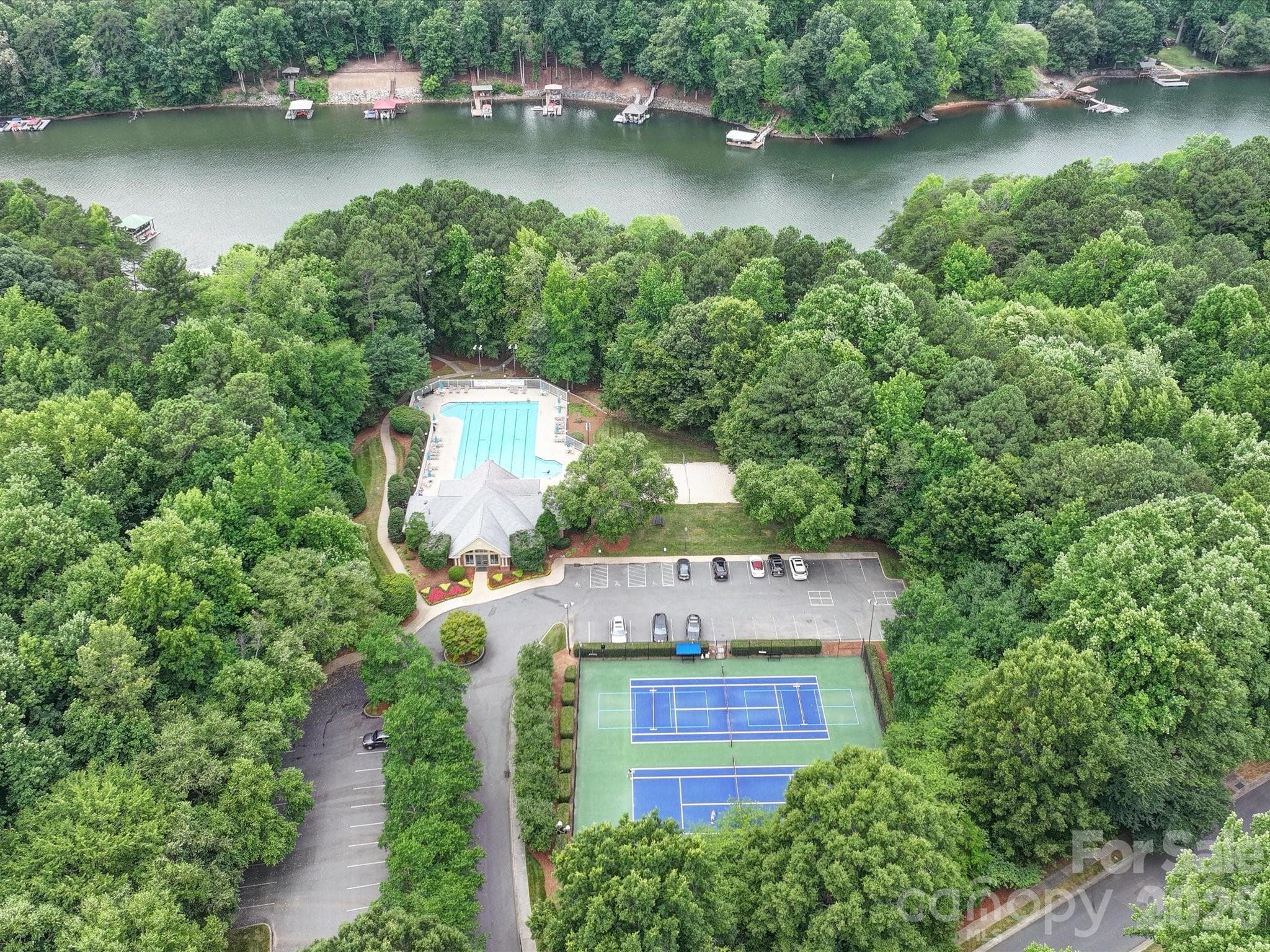 The pool is currently being renovated - 12532 Overlook Mountain Drive, Charlotte