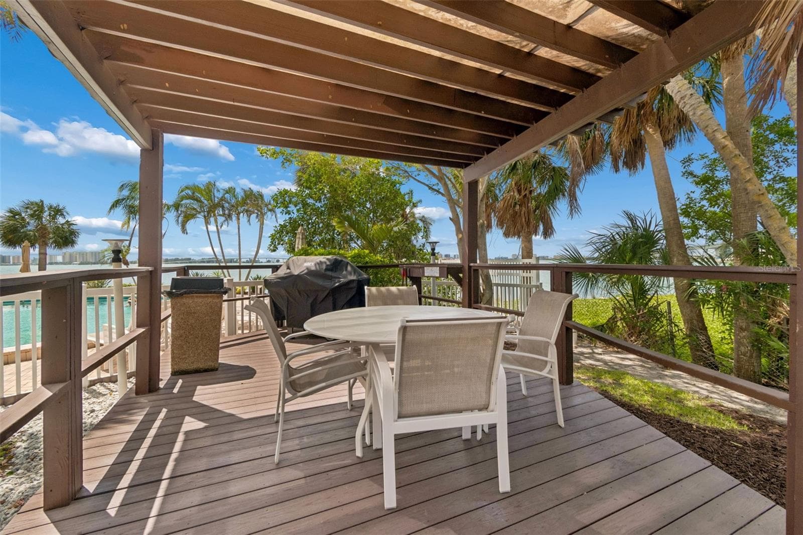Outside covered pavilion - 80 ROGERS ST #6C, CLEARWATER