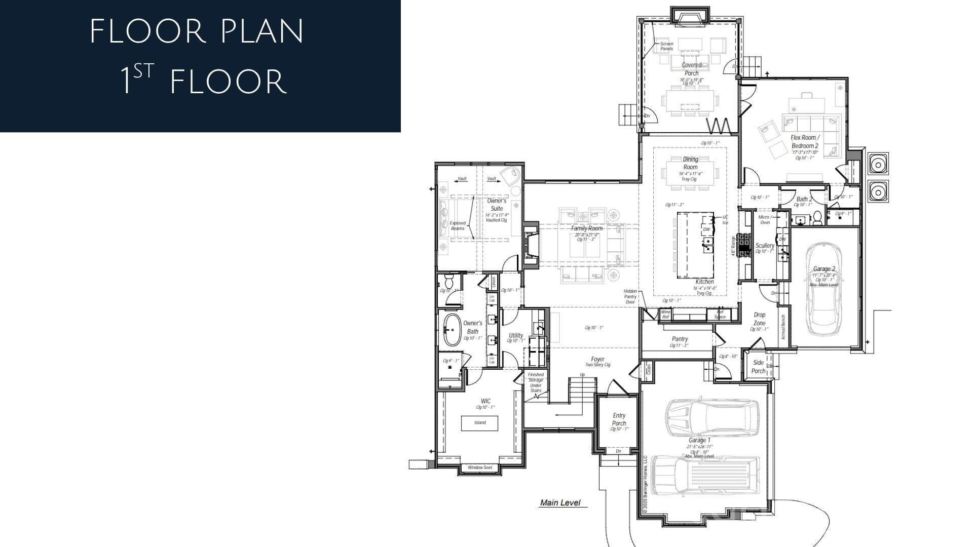 1st Floor Layout - Charlotte
