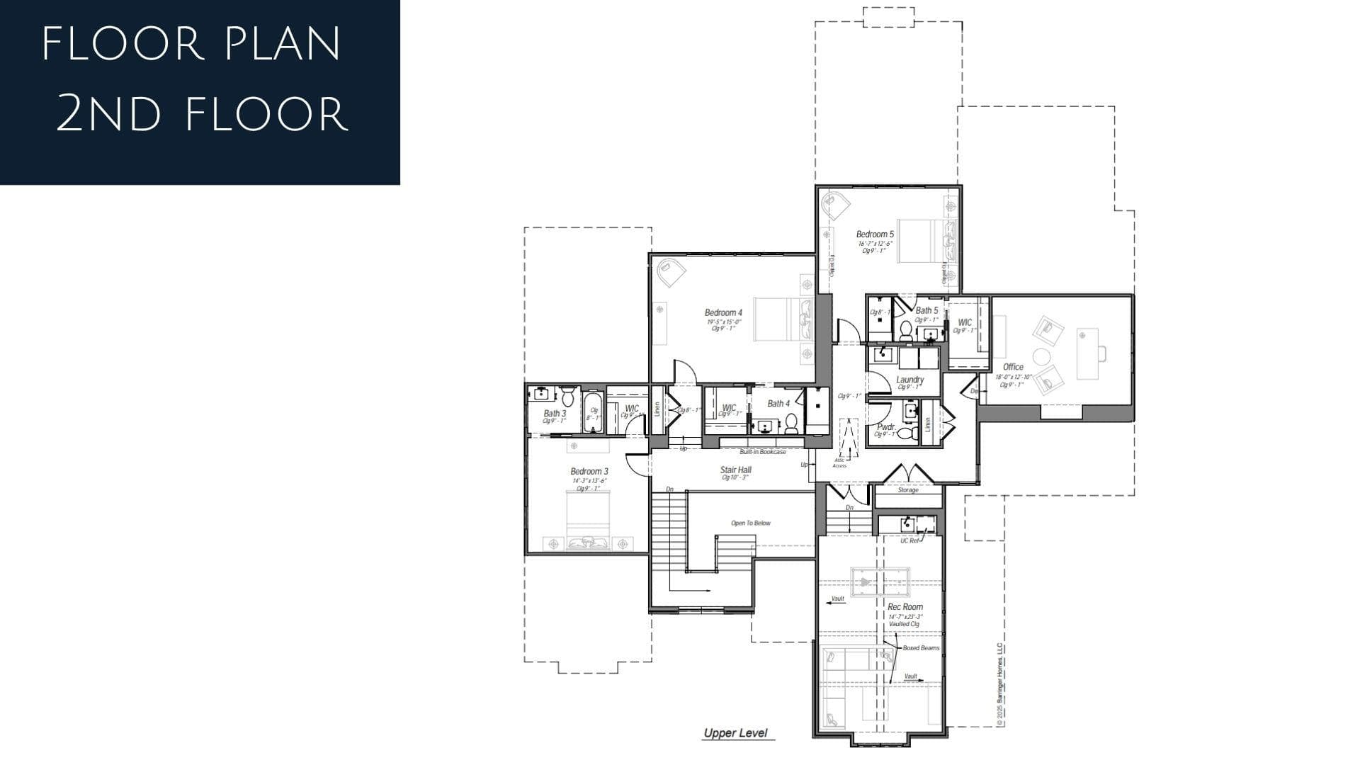 2nd Floor Layout - Charlotte