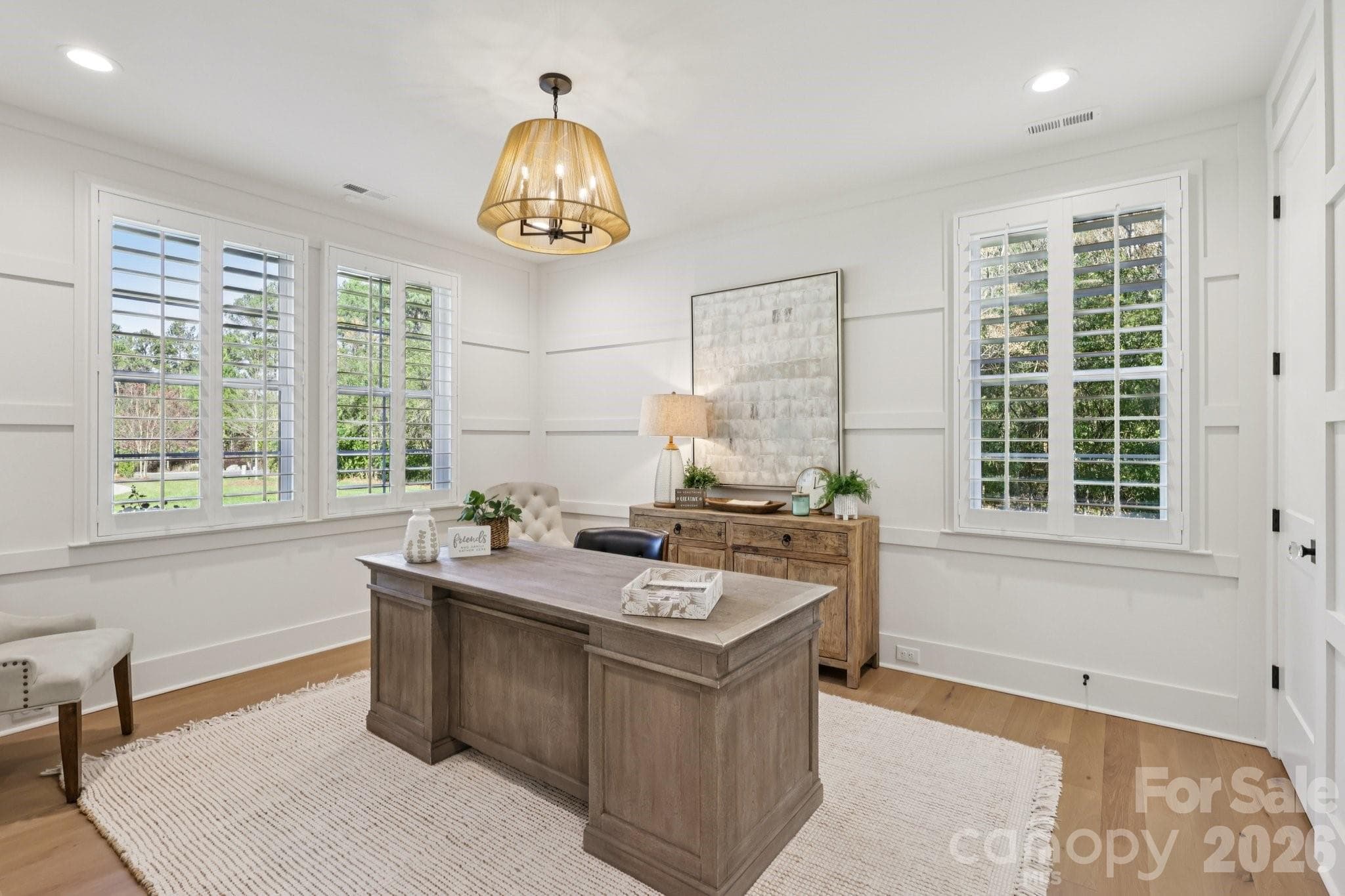 Study on the main level that can be converted into a Guest Bedroom - 2013 Garden View Lane, Weddington