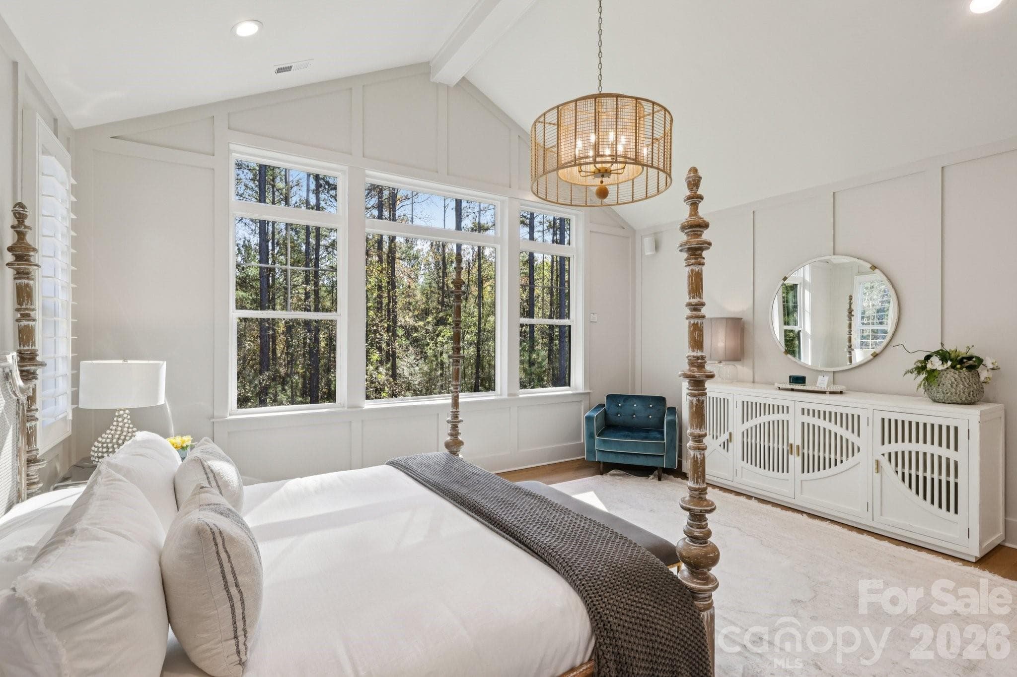 Oversized windows that pours in natural light - 2013 Garden View Lane, Weddington