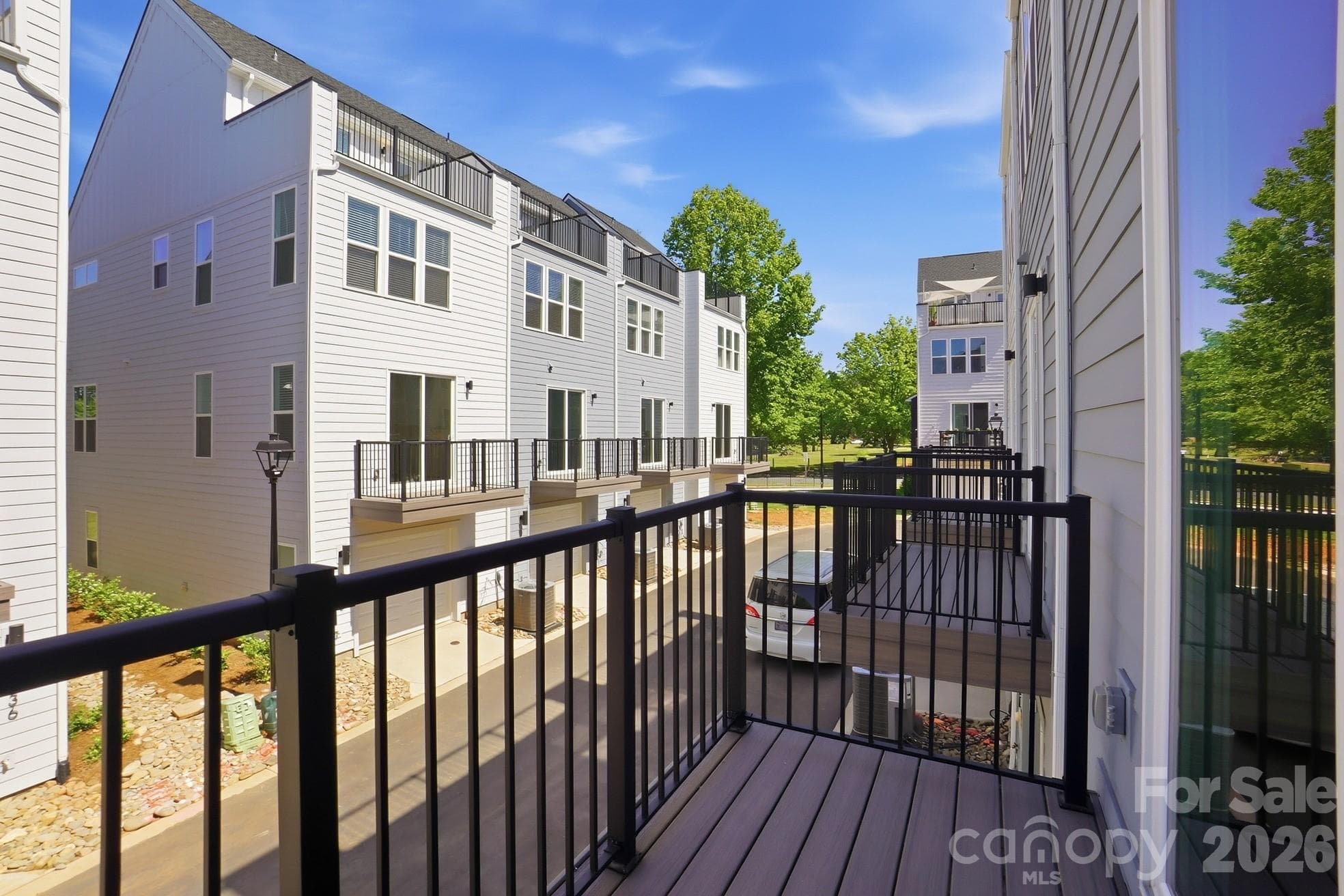 Balcony off Family Room - 1135 Kokomo Lane, Charlotte