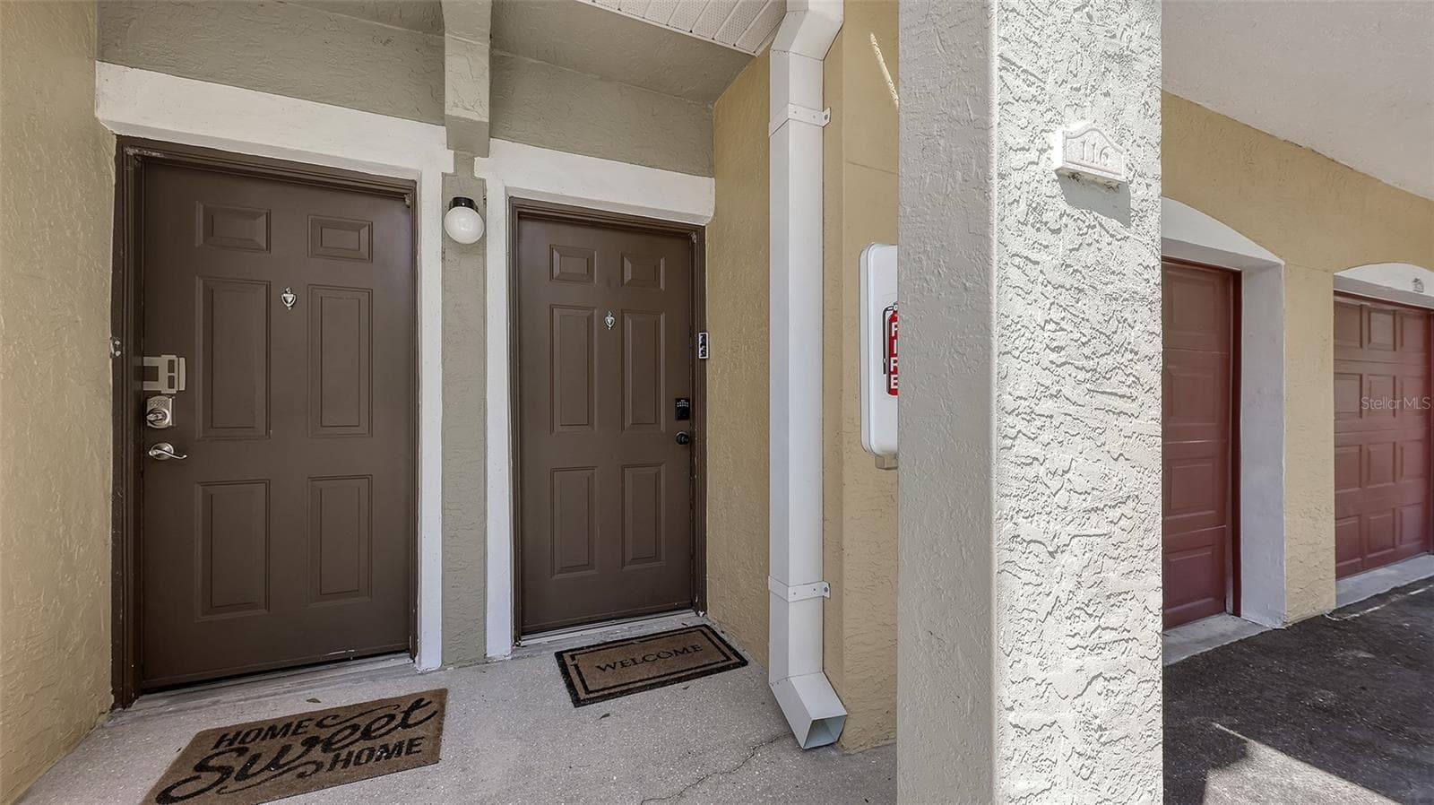 Private entrance. - 5655 BENTGRASS DR #9-116, SARASOTA