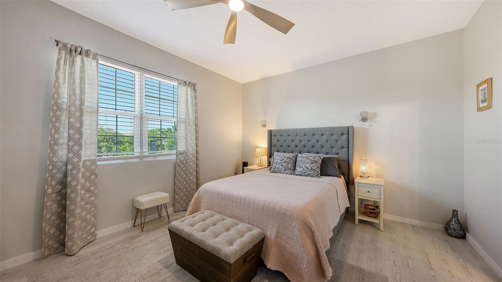 The main bedroom is on the top floor. - 5655 BENTGRASS DR #9-116, SARASOTA