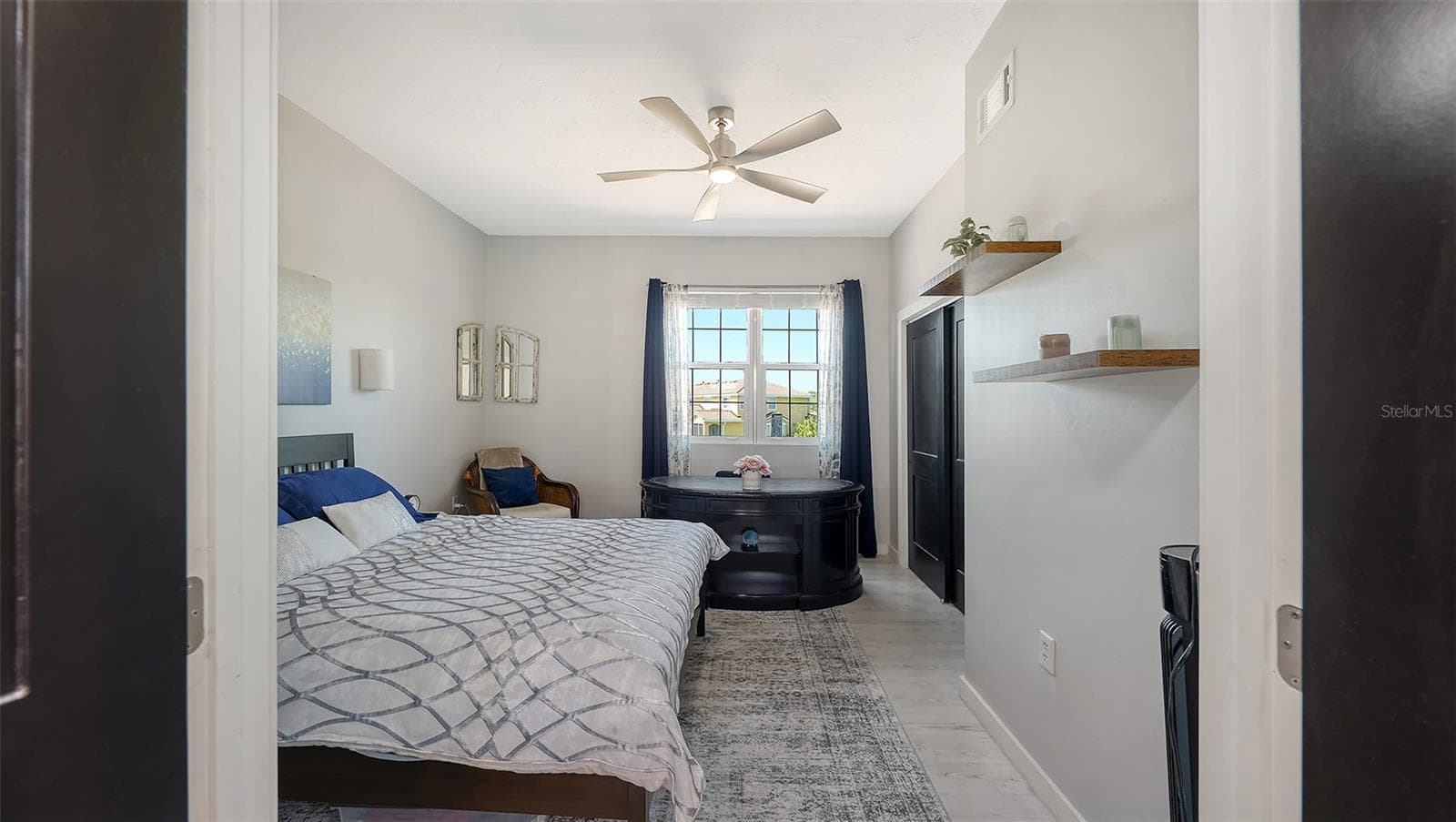 Bedroom number three is on the same level as the main bedroom. - 5655 BENTGRASS DR #9-116, SARASOTA