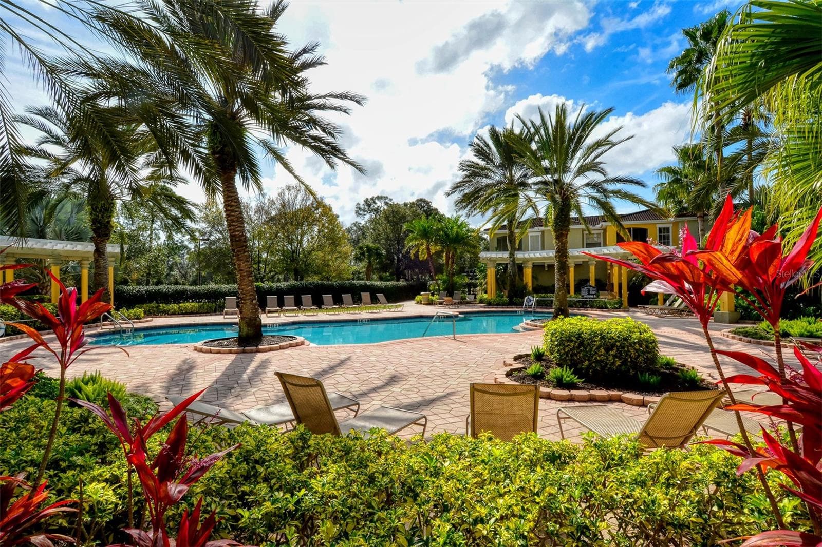 Community pool. - 5655 BENTGRASS DR #9-116, SARASOTA