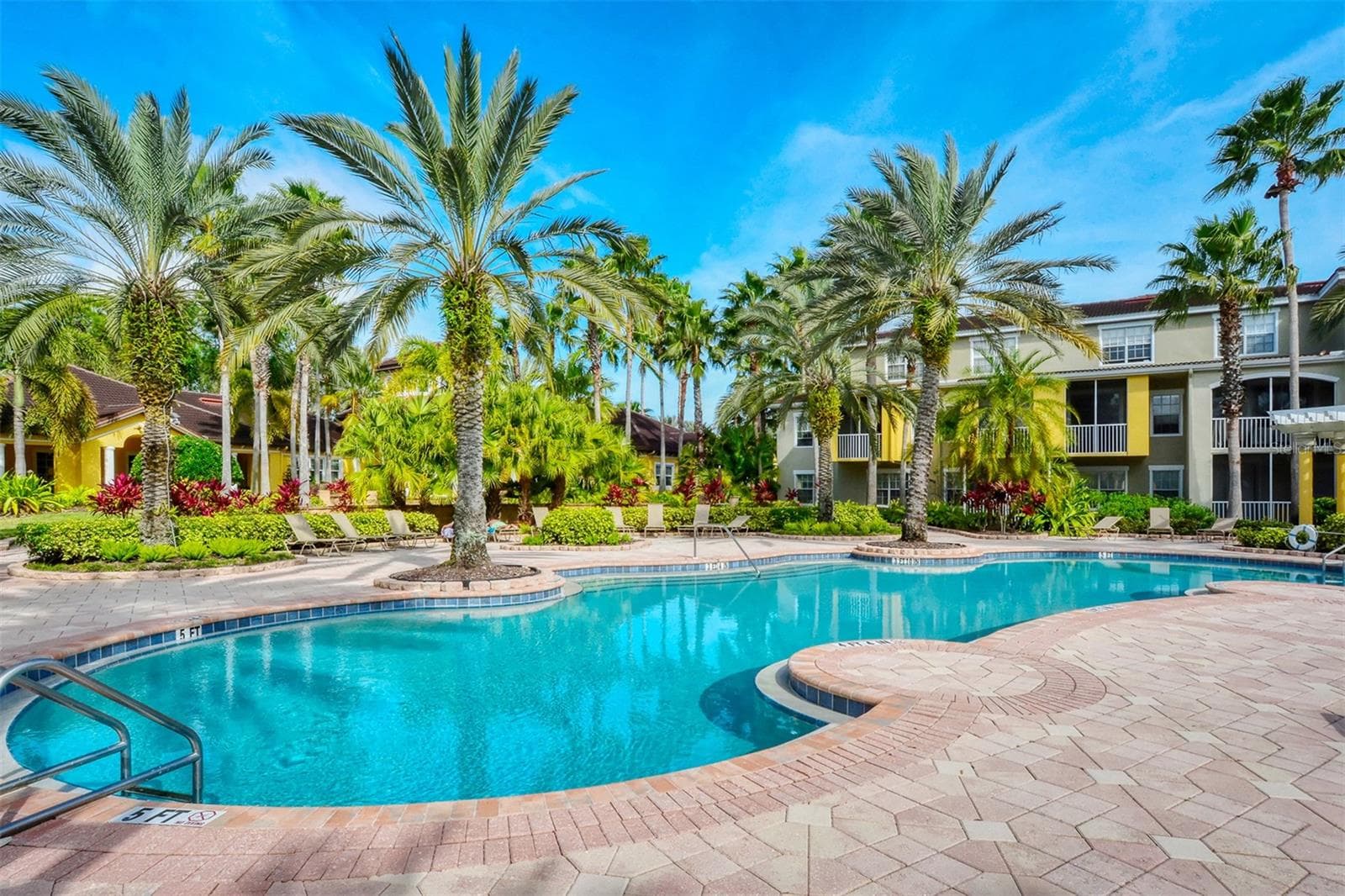 Community pool. - 5655 BENTGRASS DR #9-116, SARASOTA