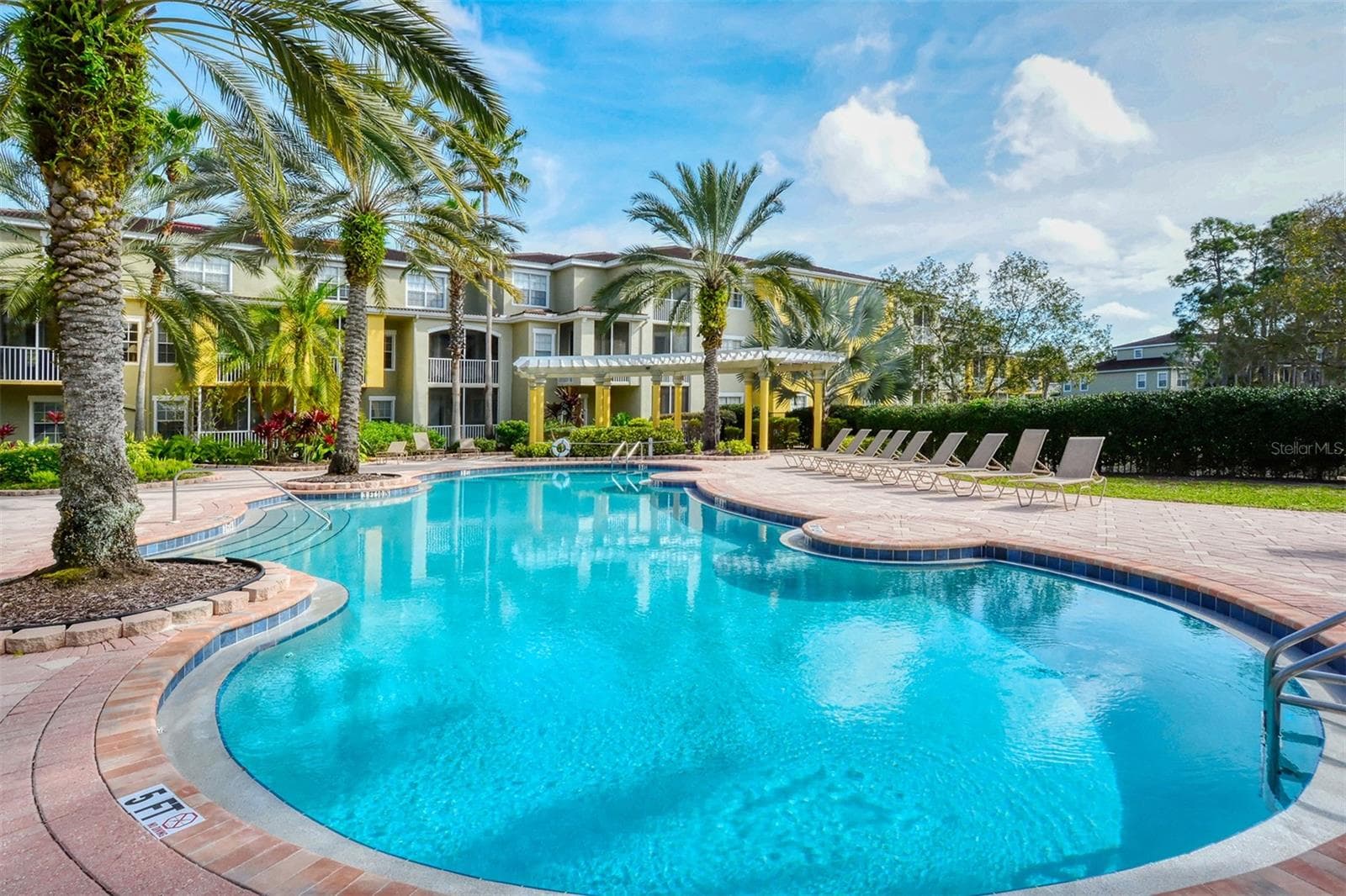 Community pool. - 5655 BENTGRASS DR #9-116, SARASOTA