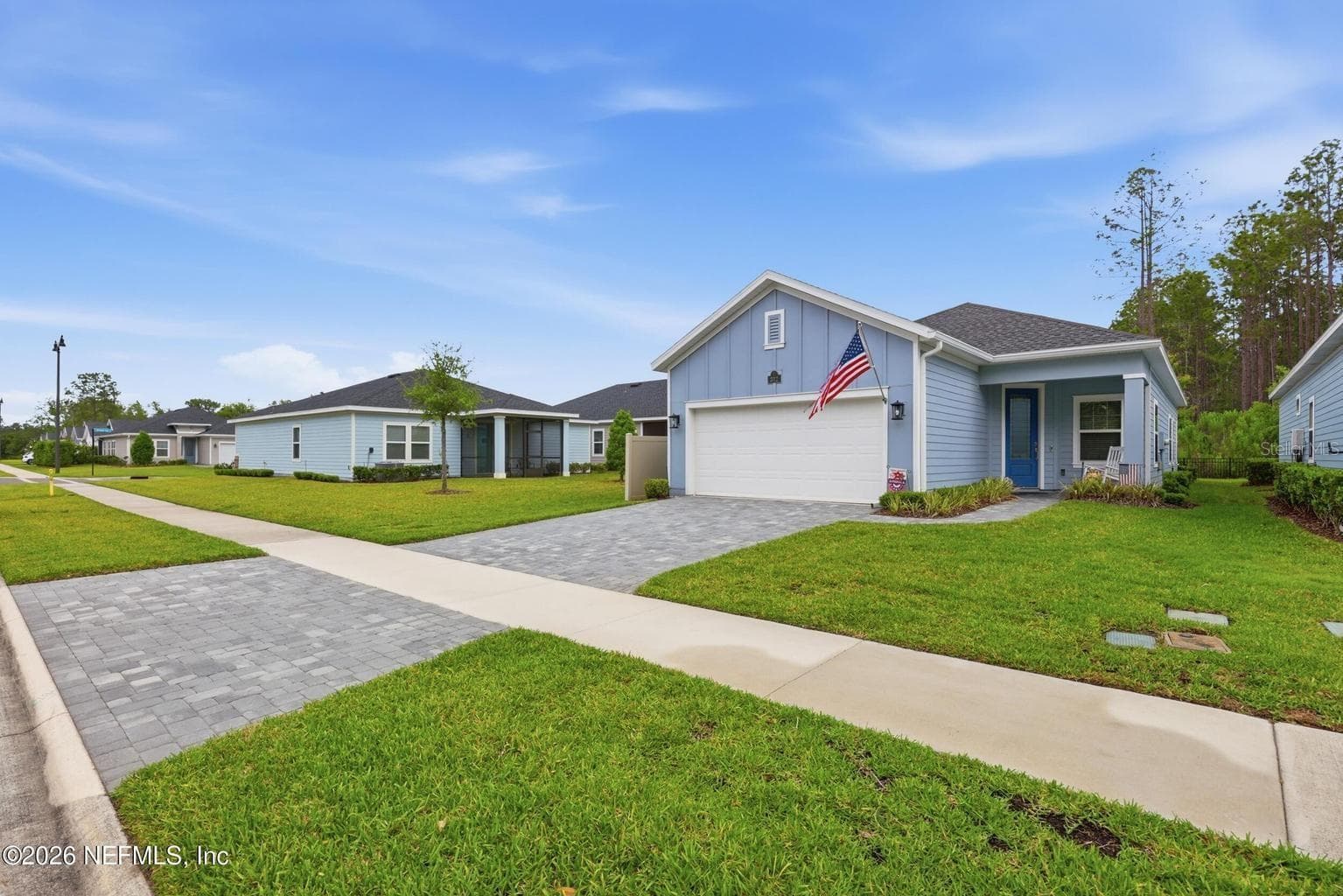 Front Exterior – Street View - 312 STILLWATER BLVD, ST JOHNS