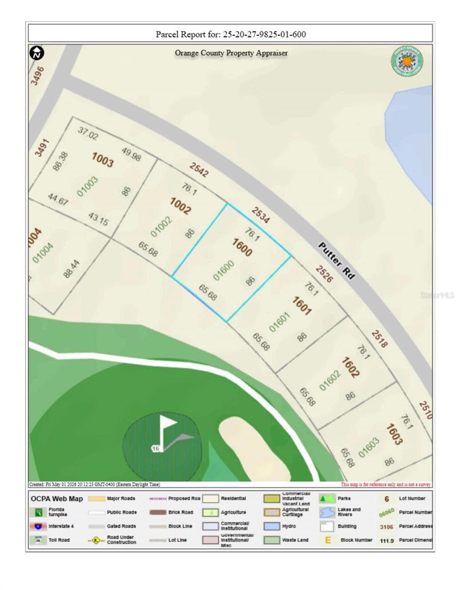 2534 PUTTER RD #1600