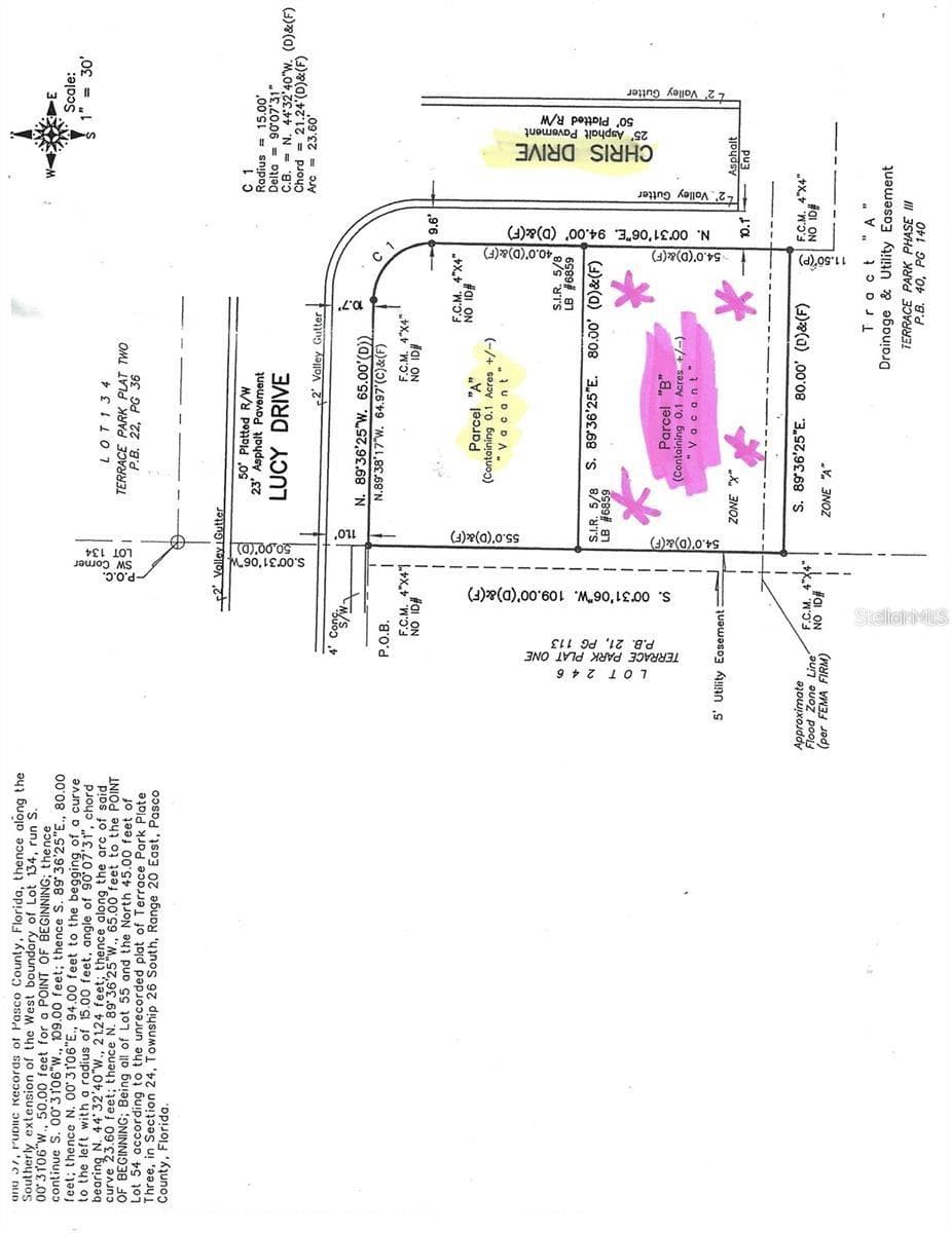 Land at CHRIS DR., WESLEY CHAPEL, photo 4 of 16