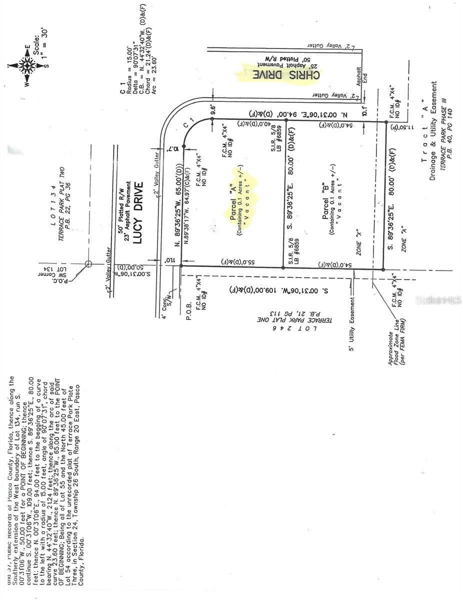 Land at CHRIS DR., WESLEY CHAPEL, photo 7 of 14