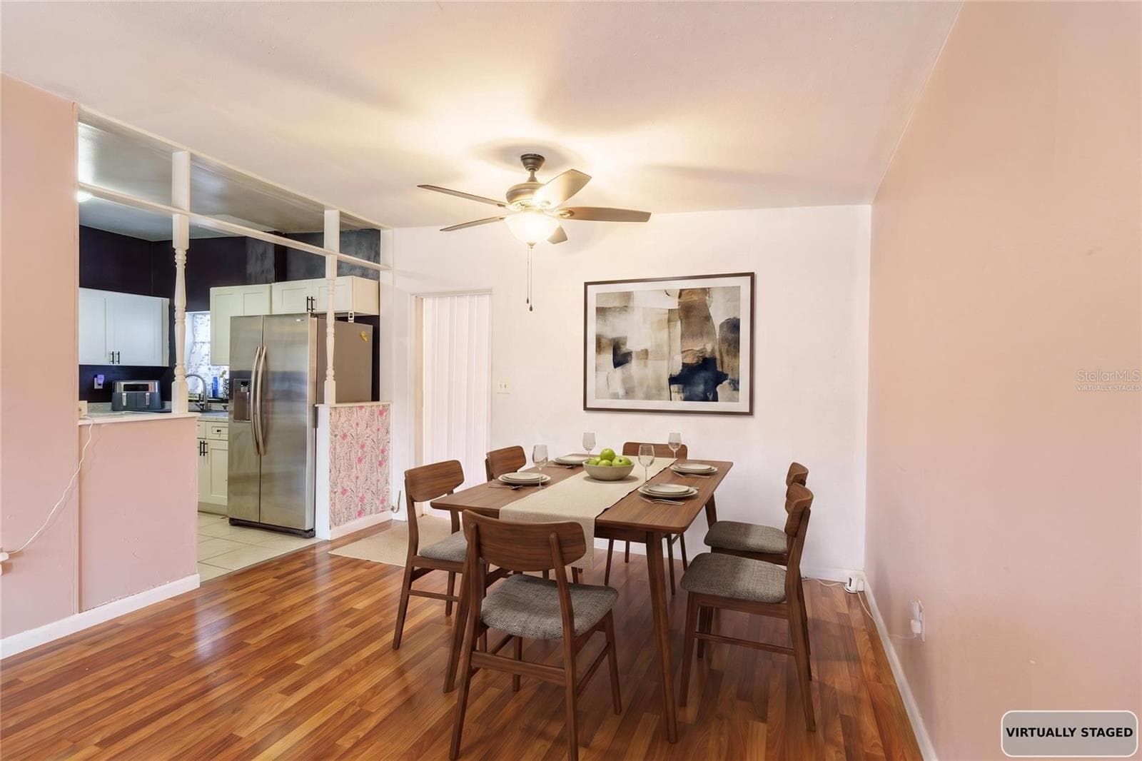 Virtually staged dining area - 3523 SE 6TH ST, OCALA