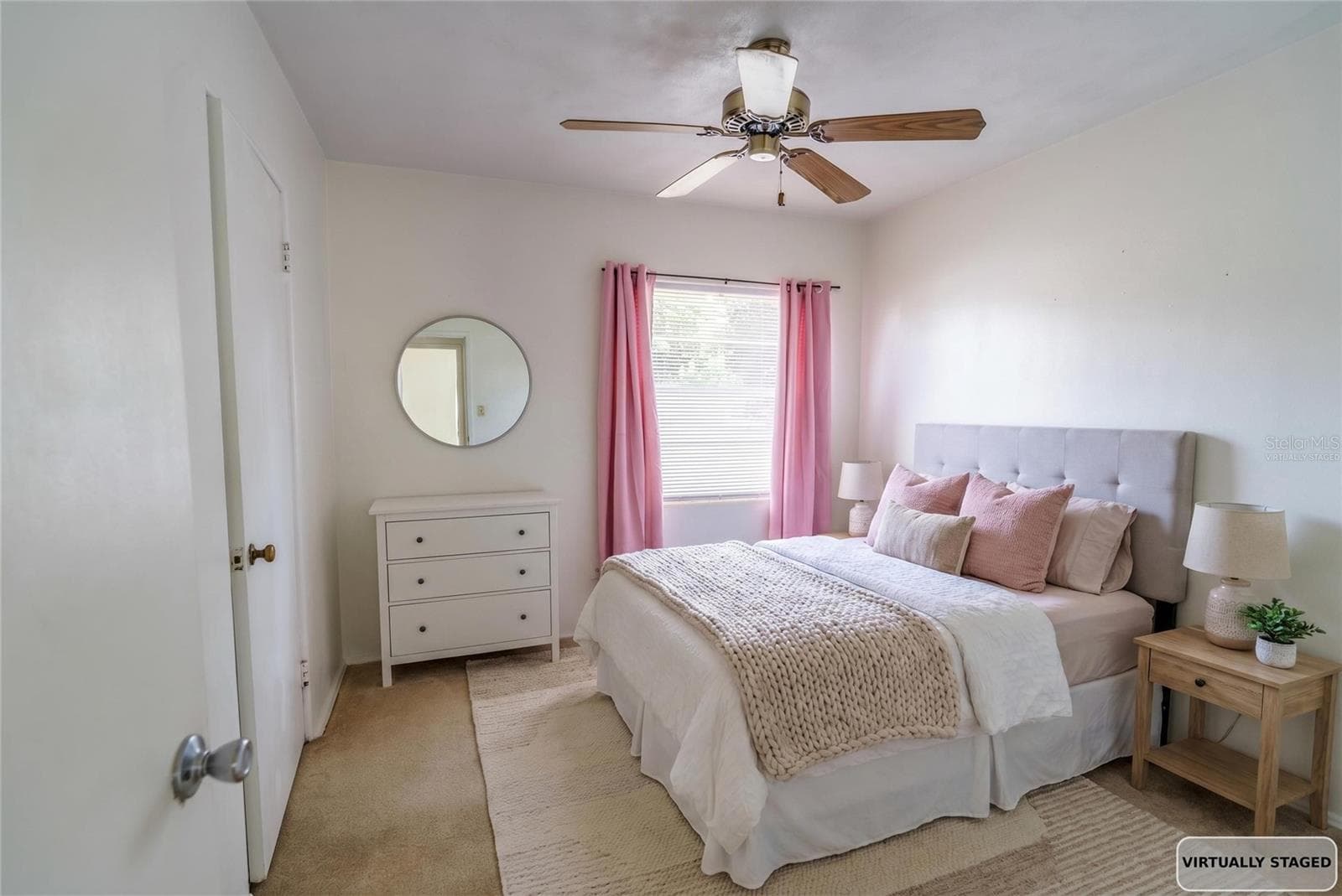 Virtually staged bedroom 3 - 3523 SE 6TH ST, OCALA