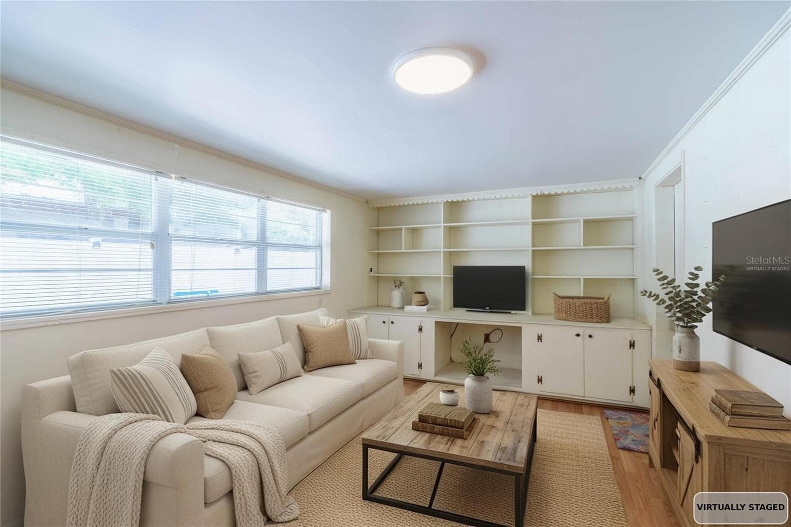 Virtually staged office/ family room - 3523 SE 6TH ST, OCALA