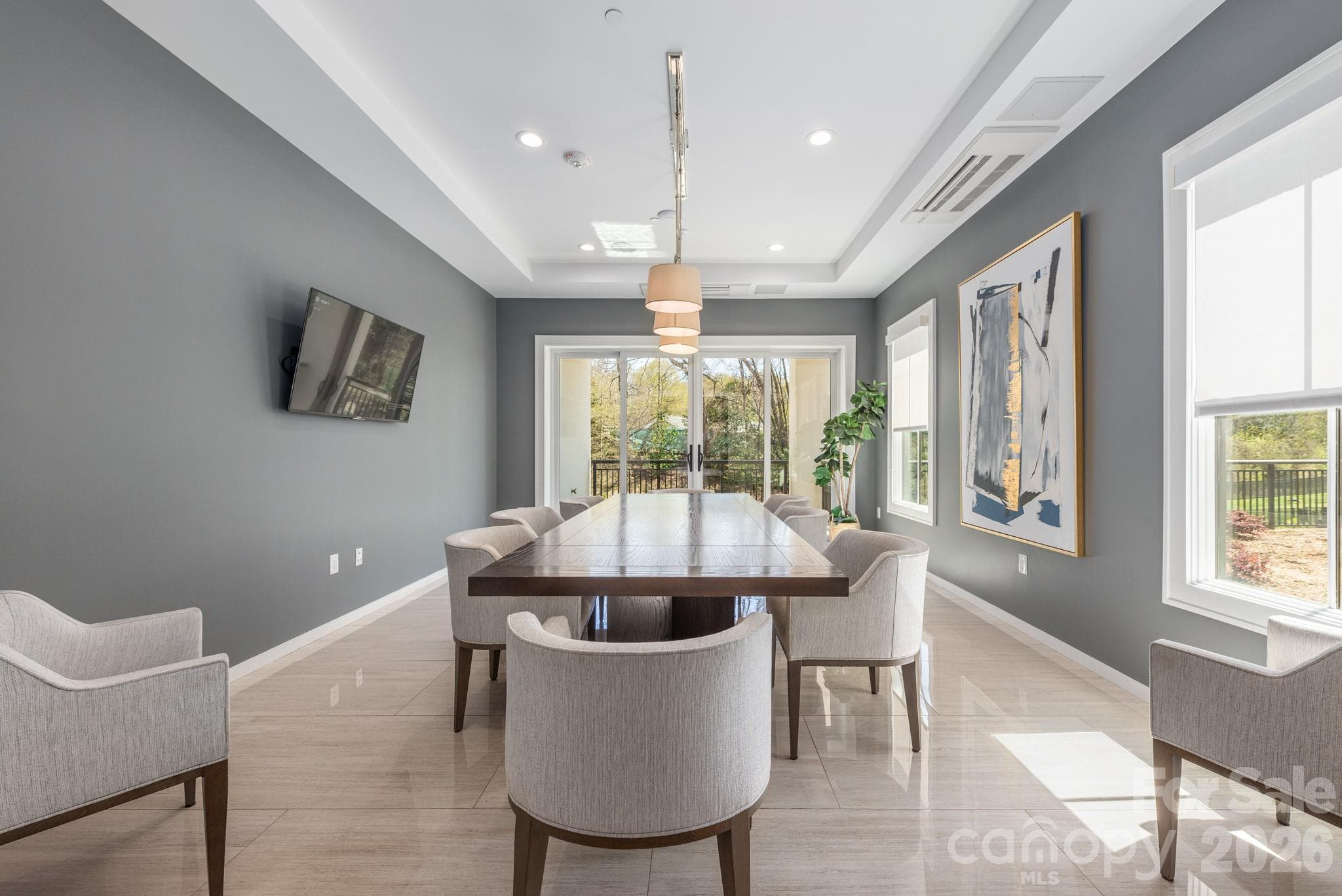 Meeting room community area - 19329 Watermark Drive, Cornelius