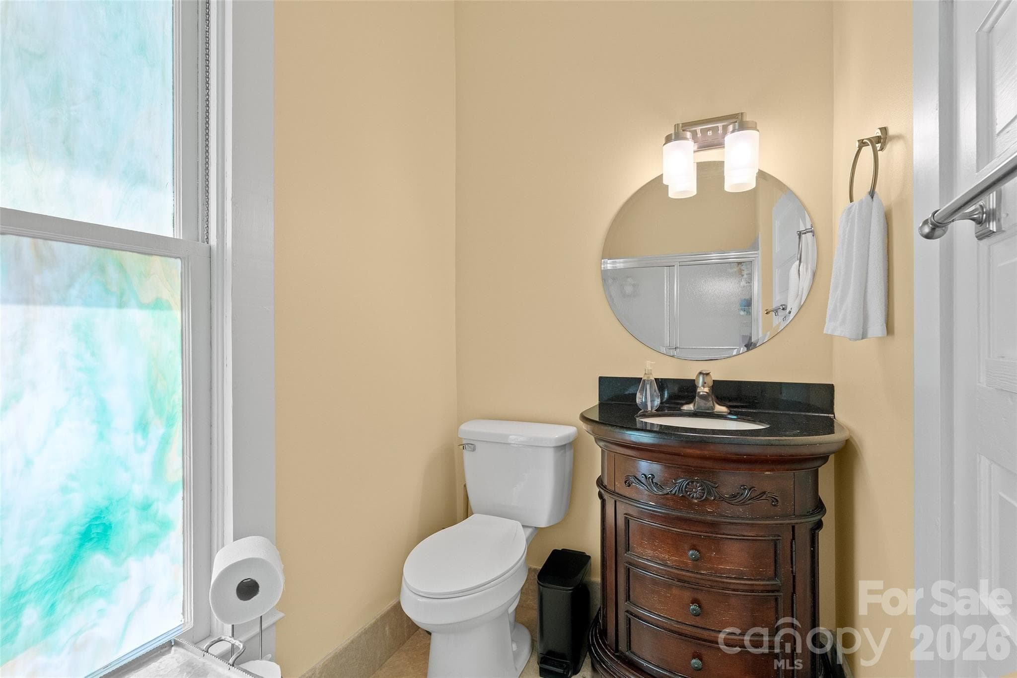 Updated full bath on second floor - 602 N Main Street, Davidson