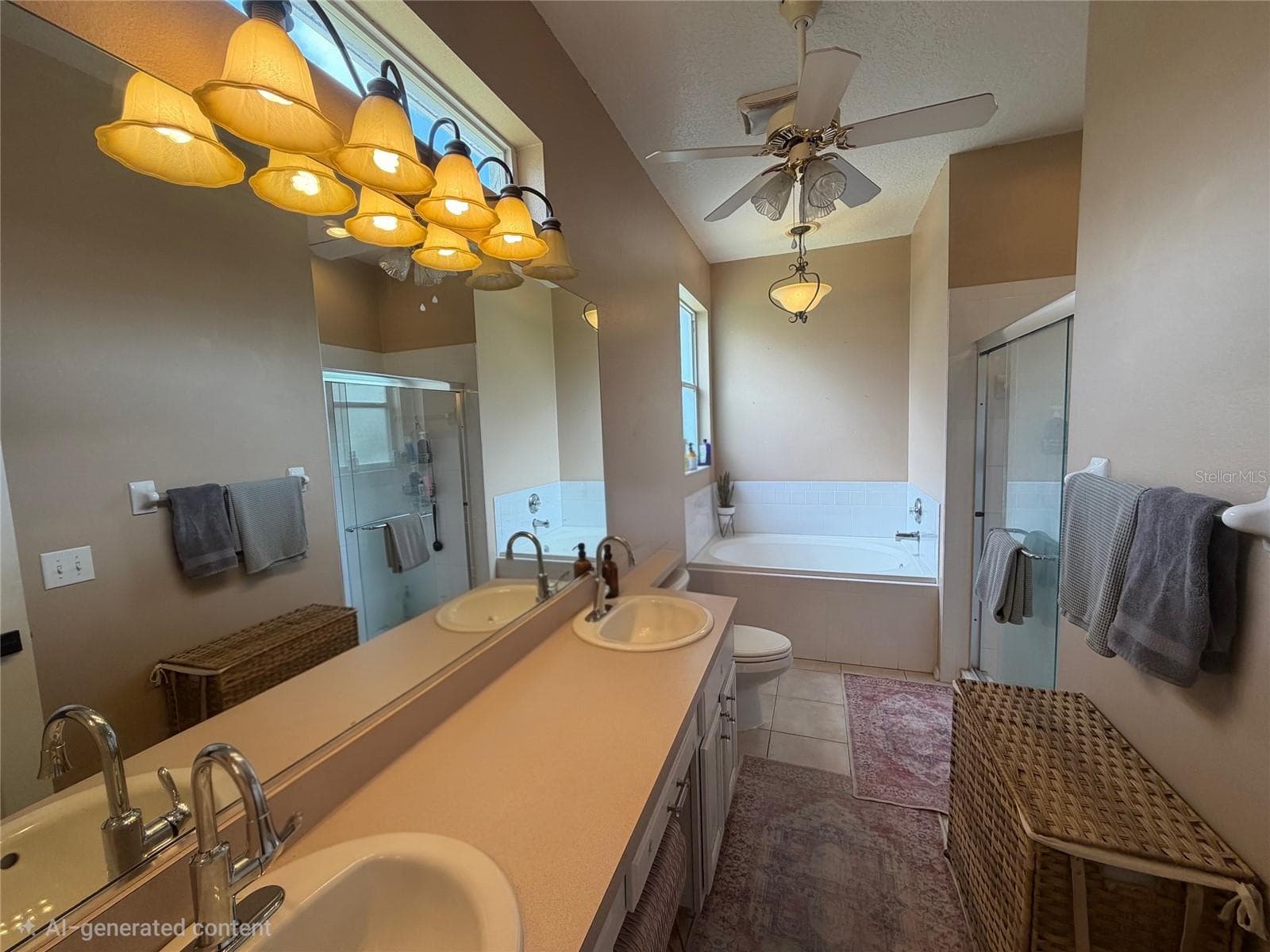 Primary bath - 217 36TH ST NE, BRADENTON
