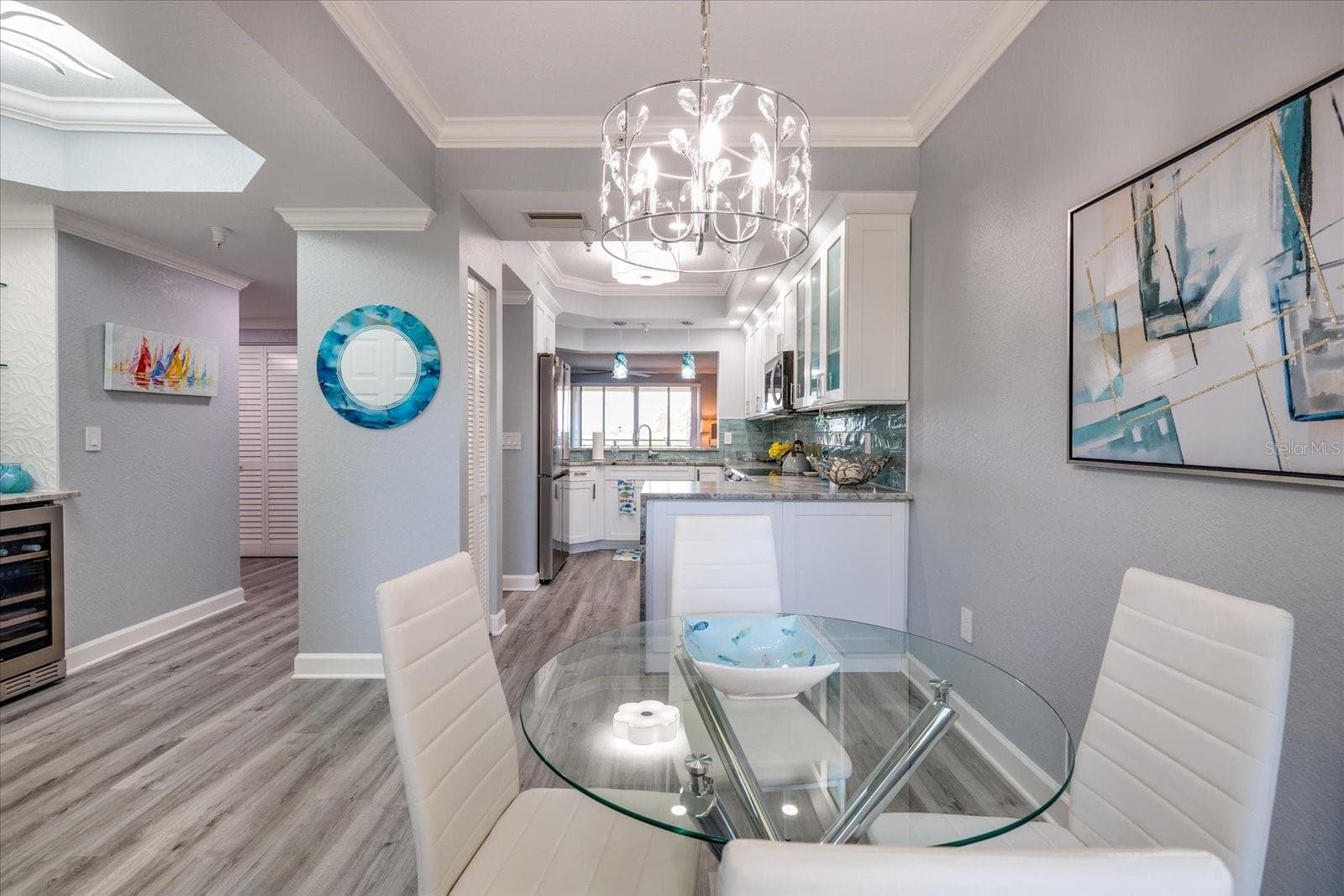 Dining Area by Kitchen - 4801 OSPREY DR S #207, ST PETERSBURG