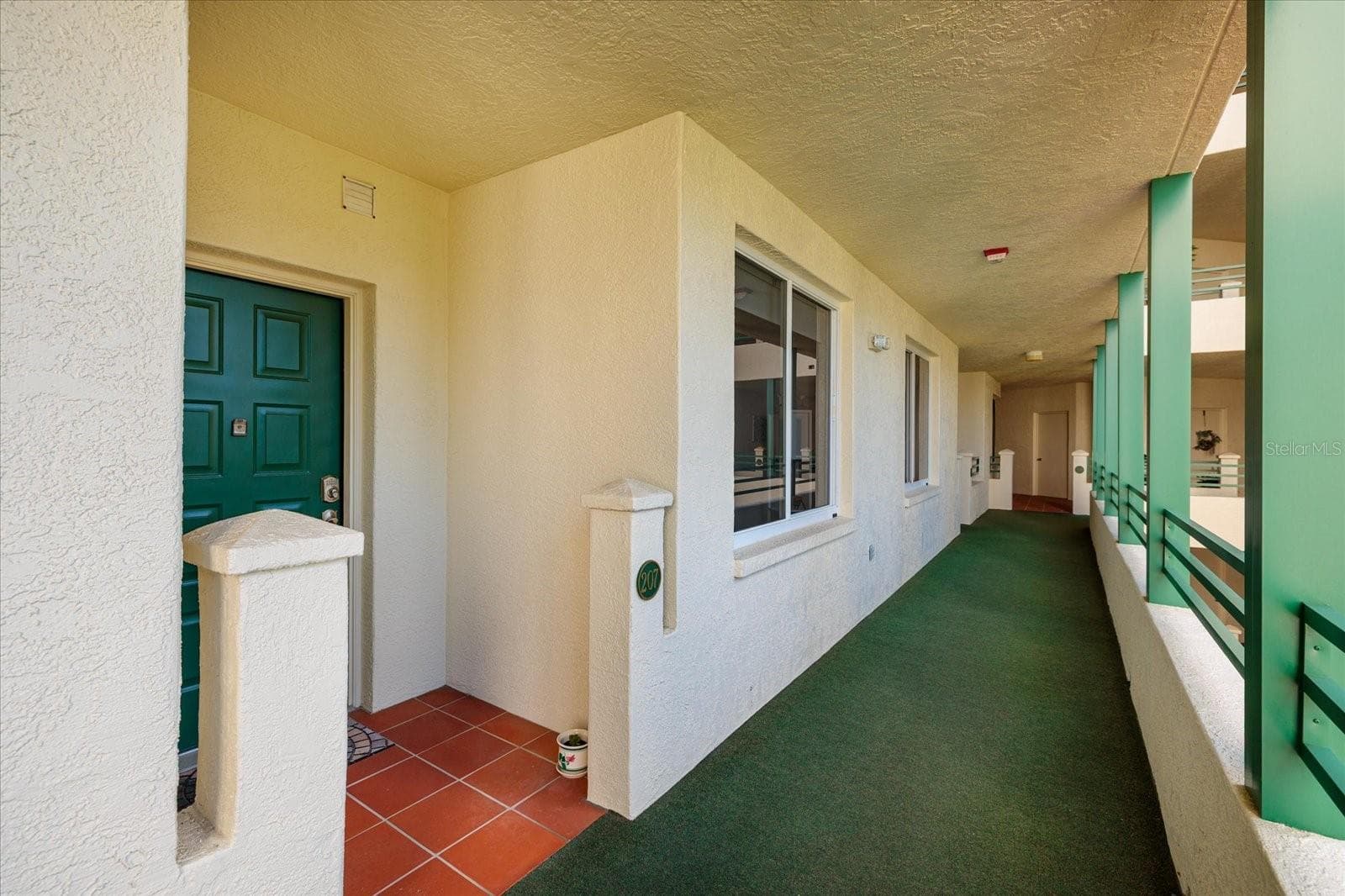 Front entry to Condo - 4801 OSPREY DR S #207, ST PETERSBURG