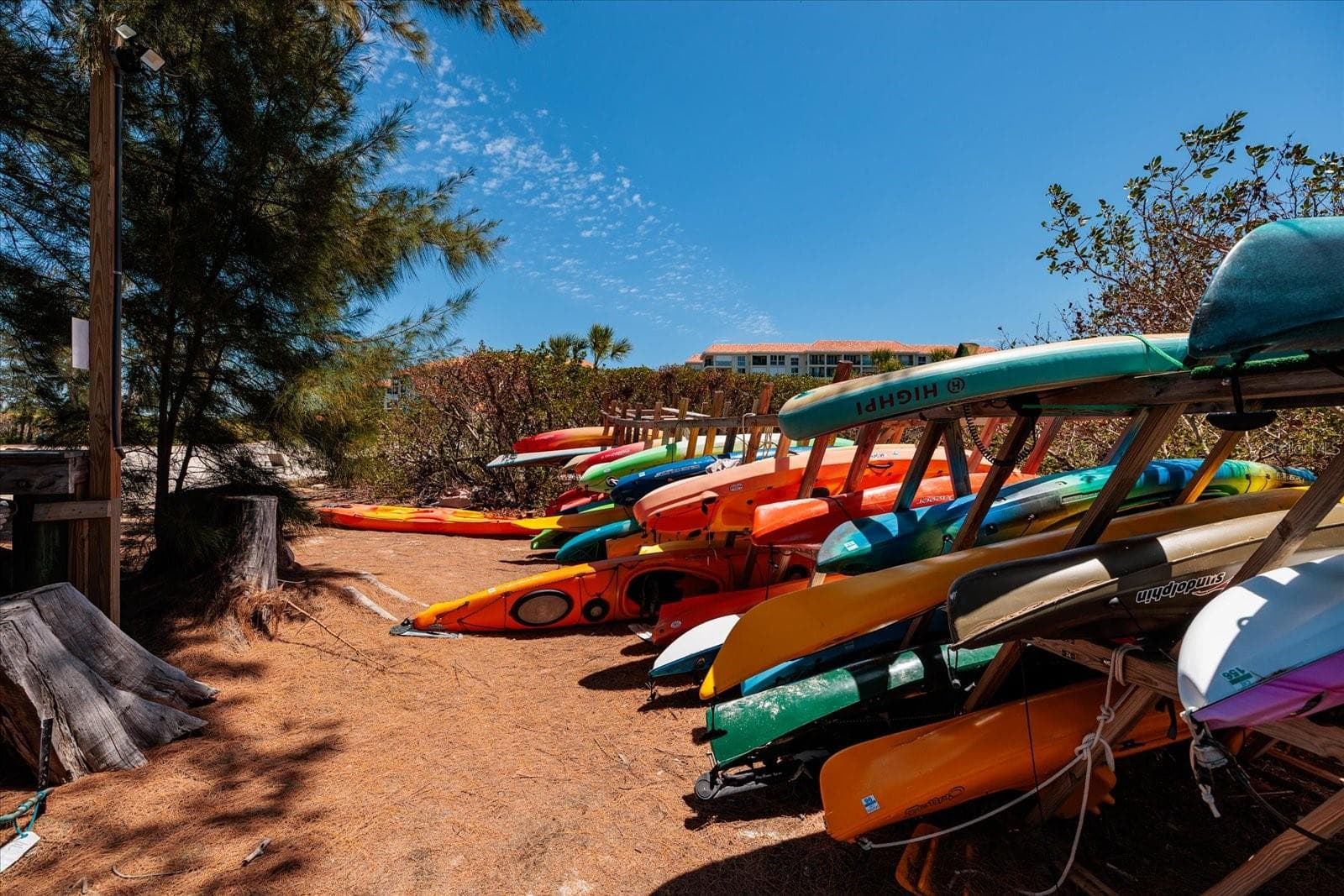 Kayak / Canoe storage - 4801 OSPREY DR S #207, ST PETERSBURG