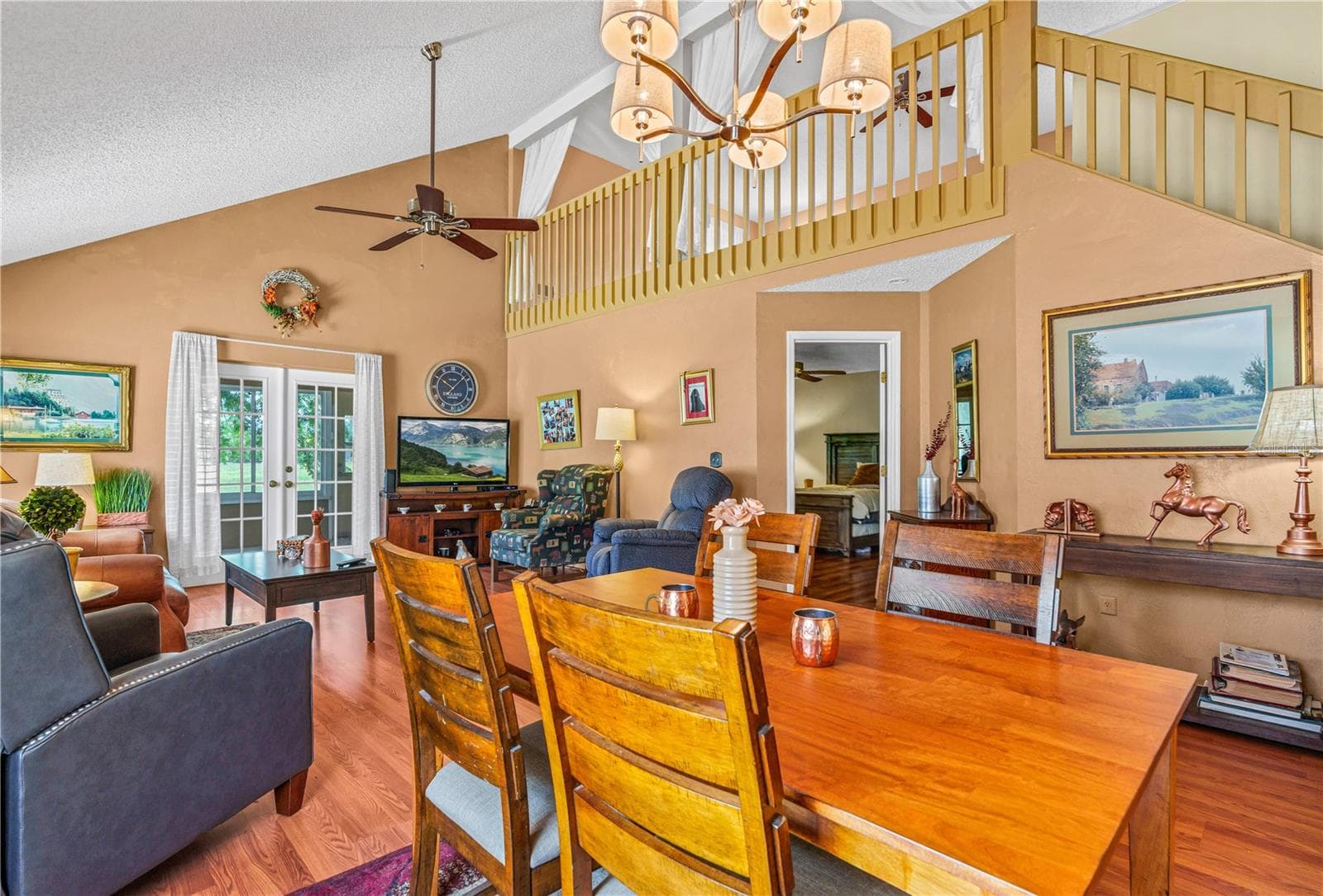Loft Opens the Whole Space - 524 CROOKED STICK DR, DAYTONA BEACH