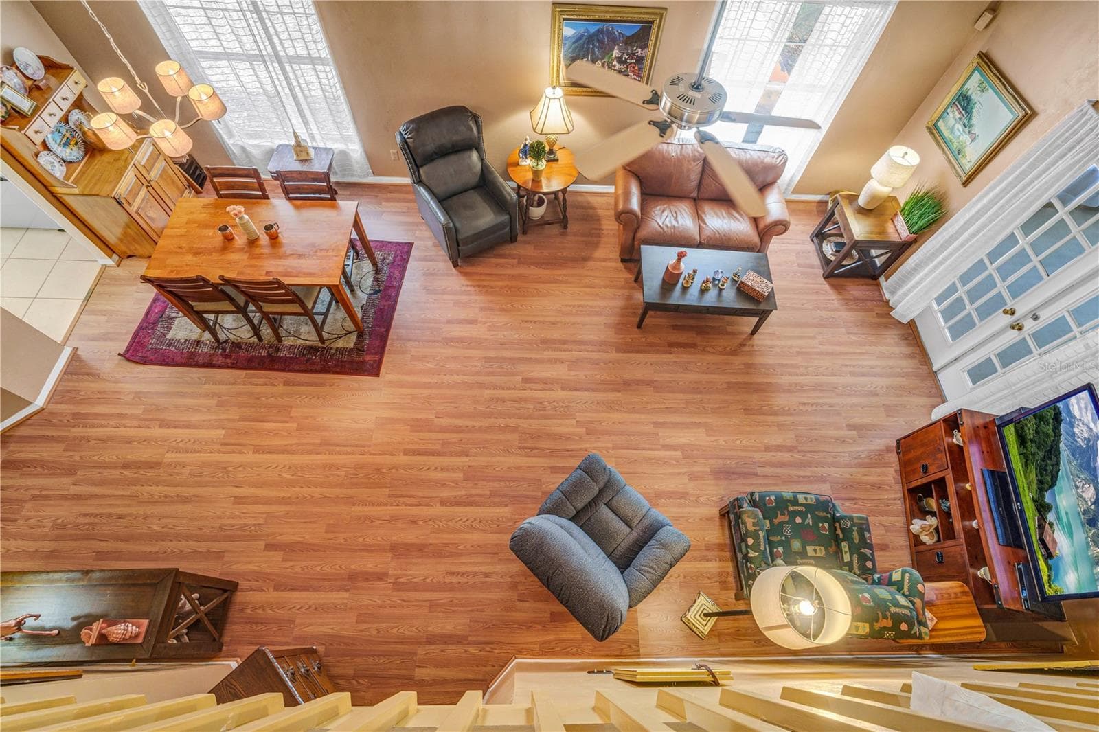 Over Looks Living/Dining Areas - 524 CROOKED STICK DR, DAYTONA BEACH
