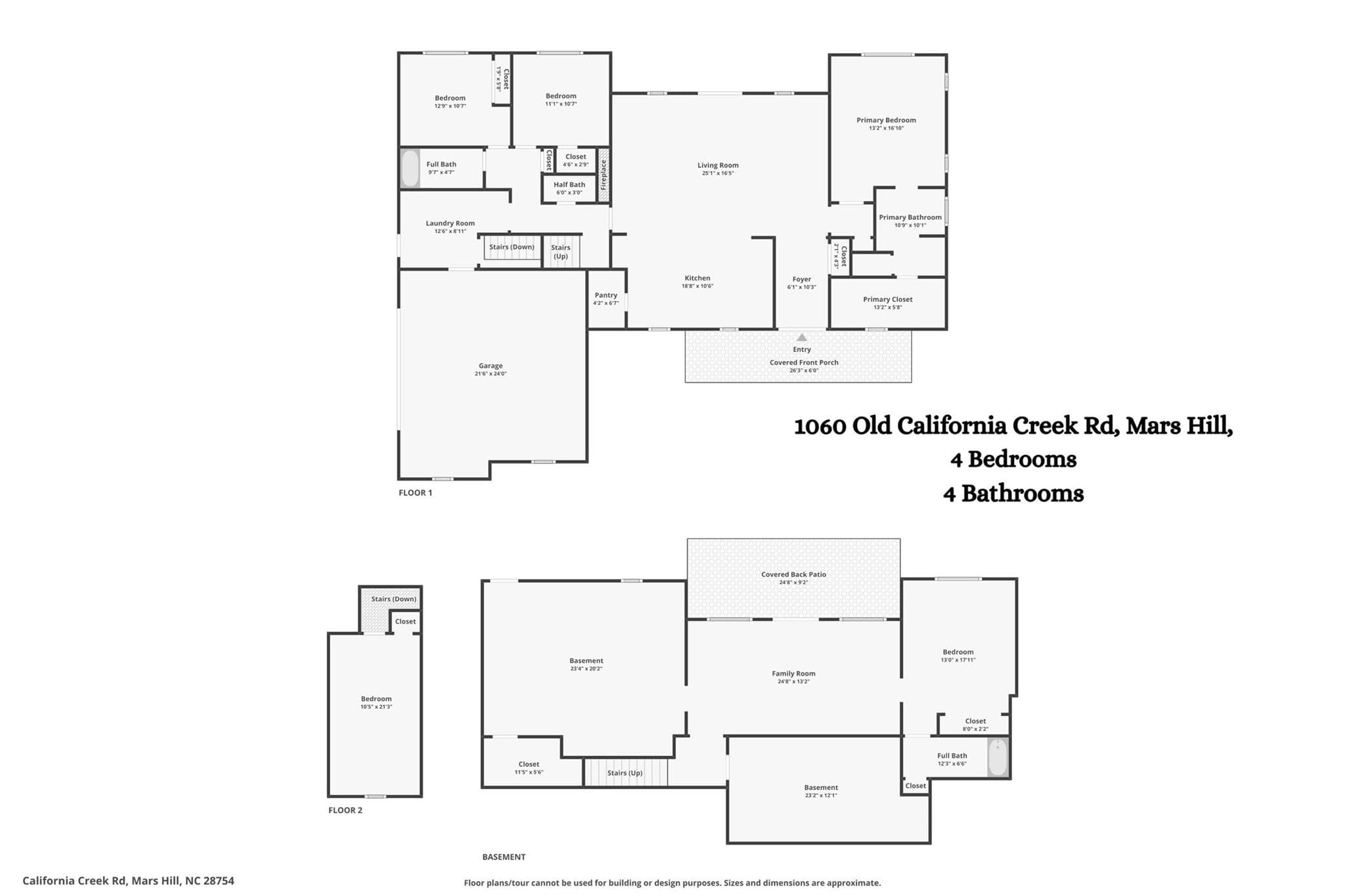 1060 Old California Creek Rd-Floor Plan - 1060 California Creek Road, Mars Hill