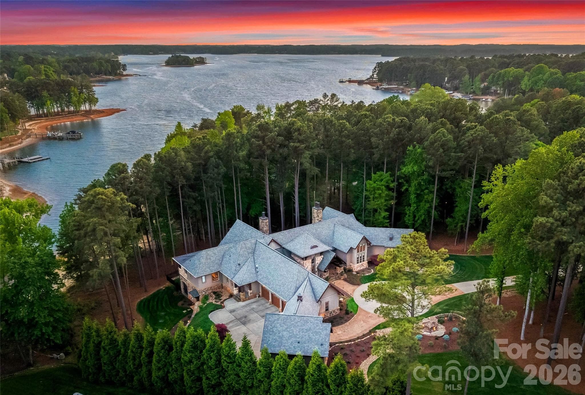 The Estate from Above - Mooresville