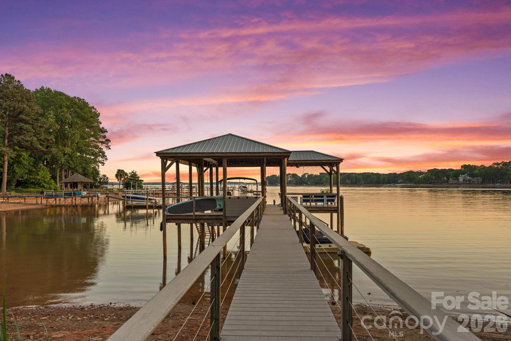 Sunset views from your private Lake Norman dock - Mooresville