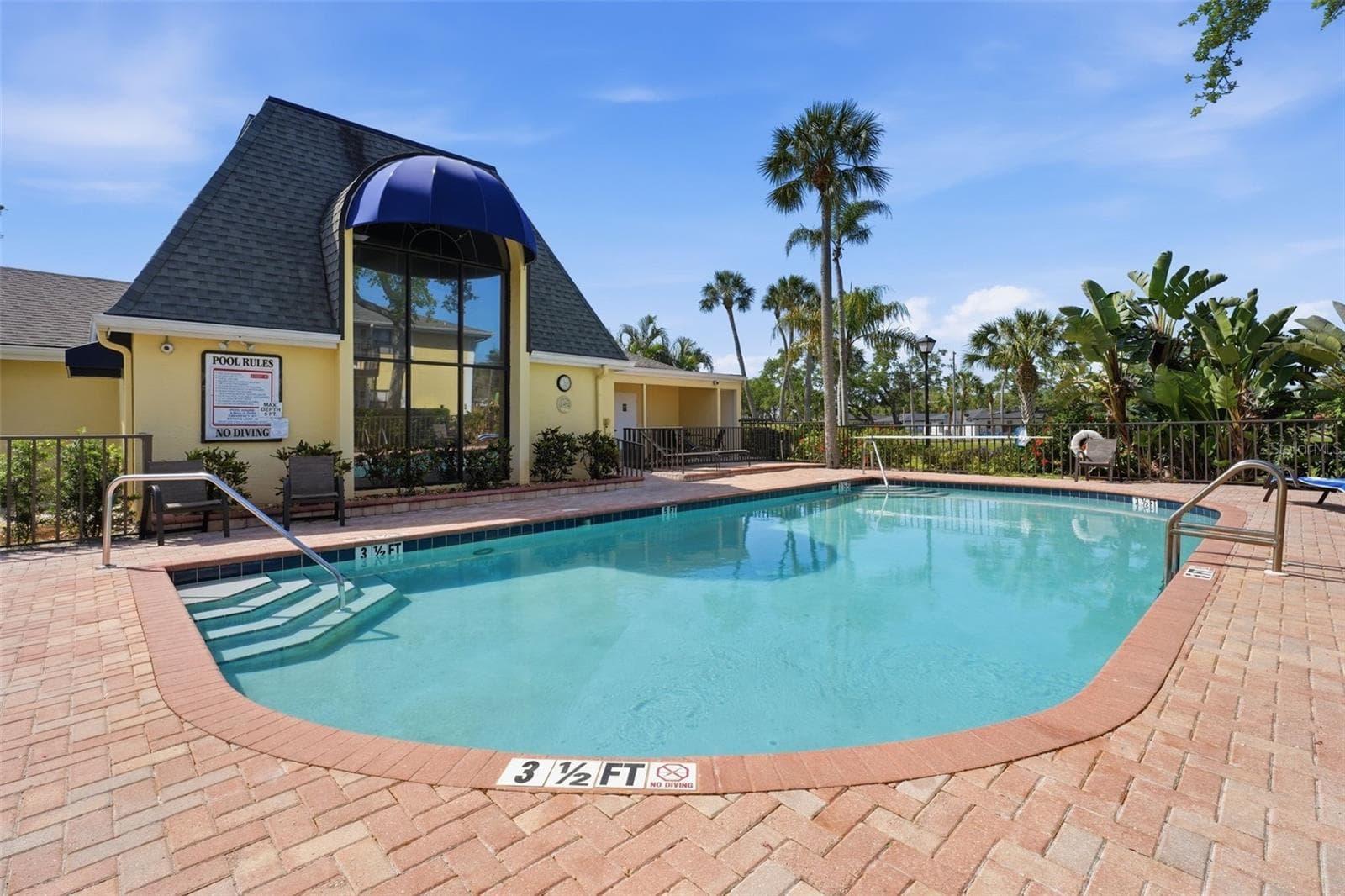 Clubhouse Pool - 1 of 2 pools - 3001 58TH AVE S #1005, ST PETERSBURG