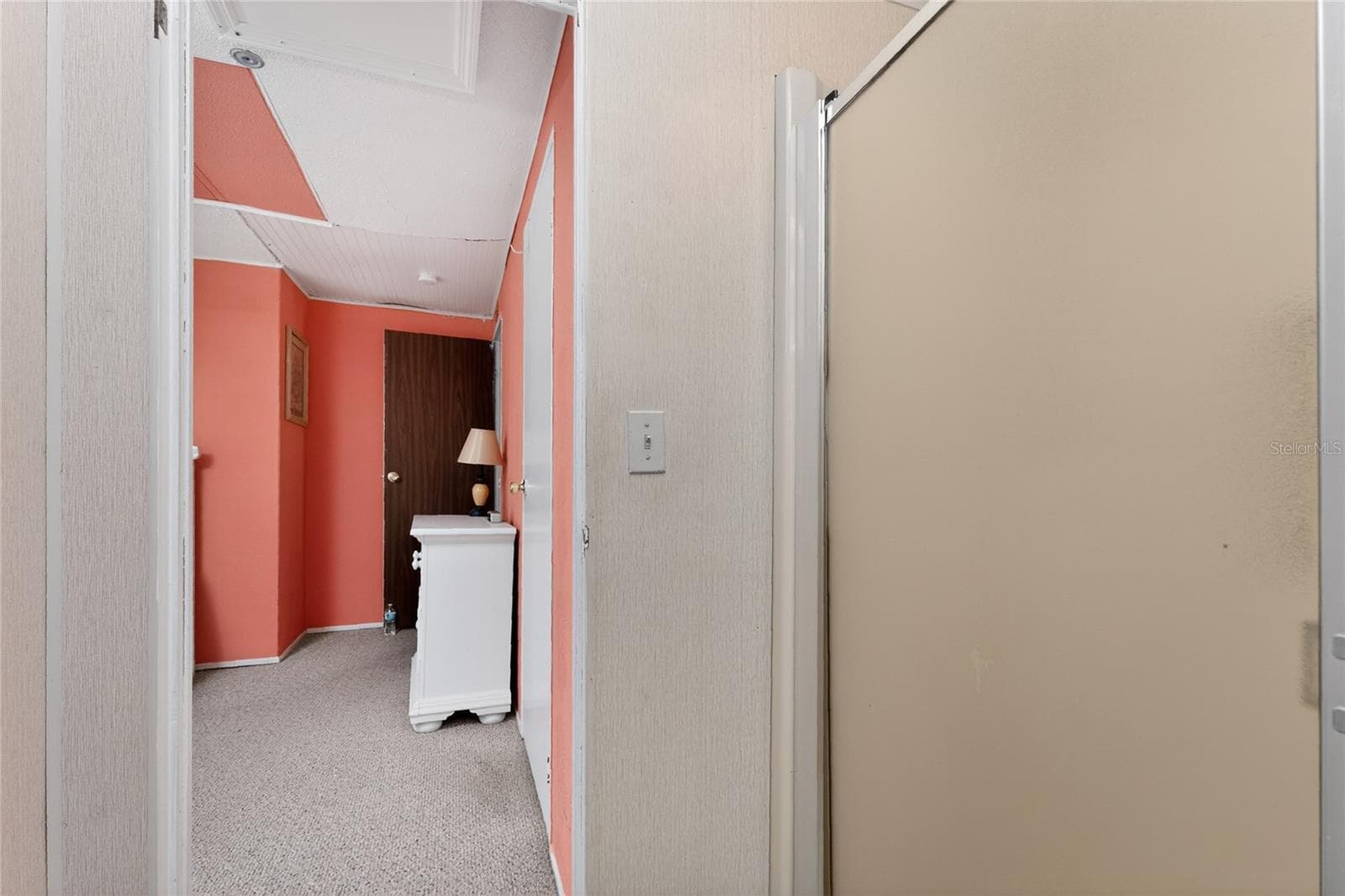 Shower is separate from the toilet and vanity in the primary bedroom - 1380 SEAGULL DR, ENGLEWOOD