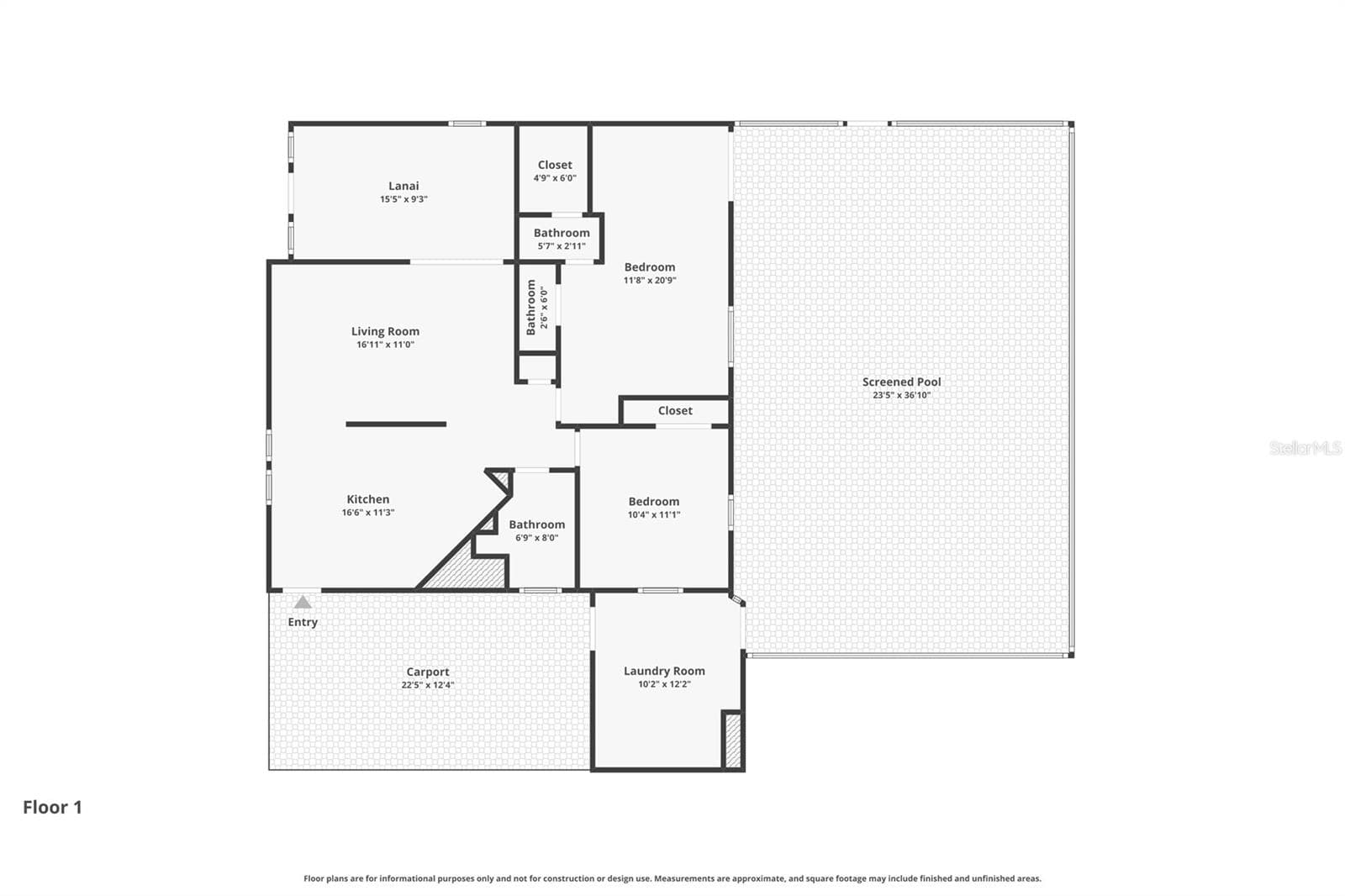 Floor plan - 1380 SEAGULL DR, ENGLEWOOD