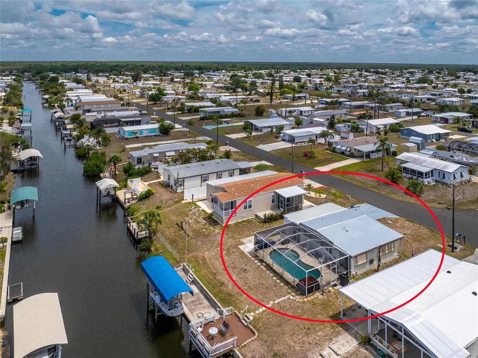 Aerial #3 - 1380 SEAGULL DR, ENGLEWOOD