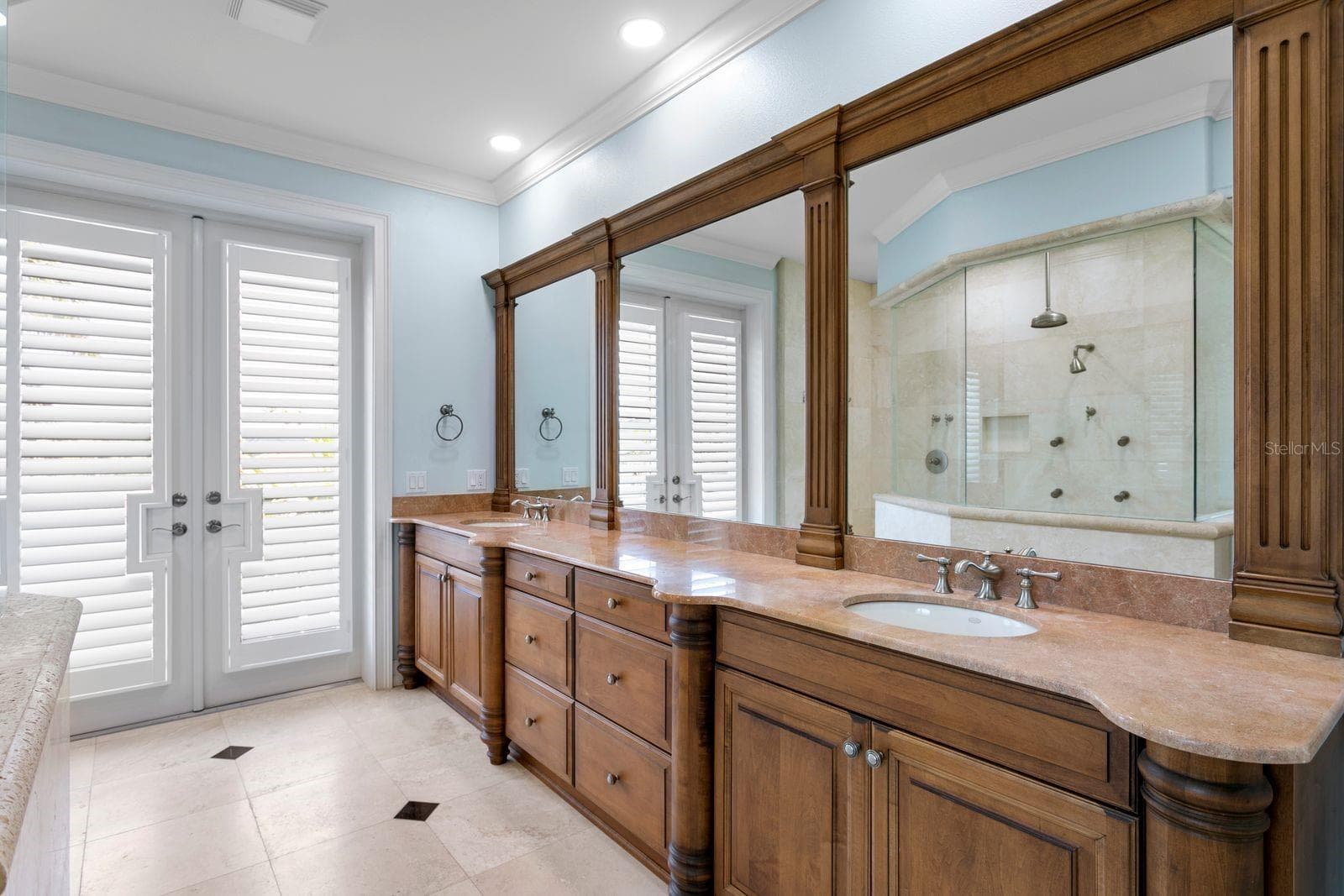 Top level primary en suite - 611 1ST AVE S, TIERRA VERDE