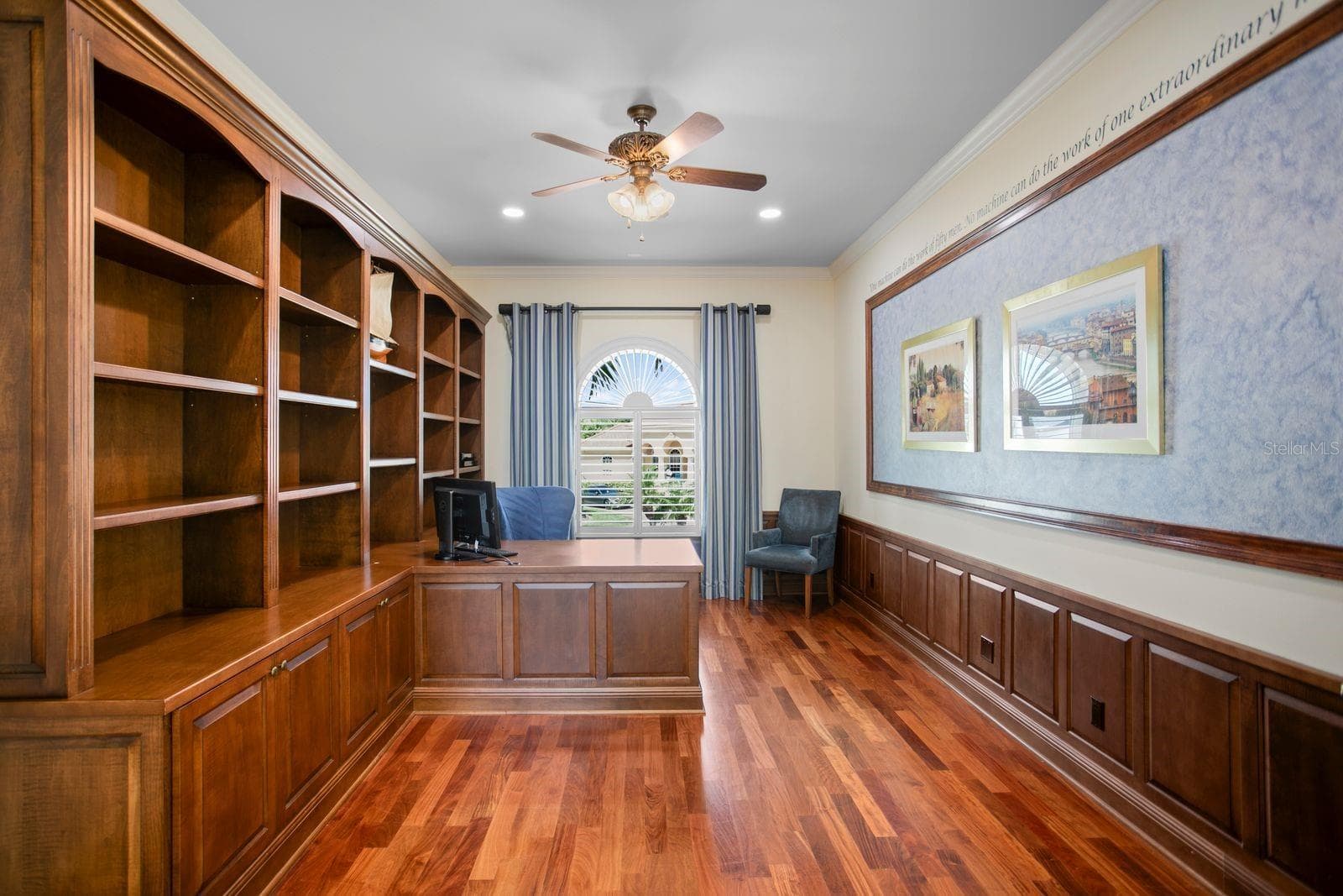 Main level office or den. - 611 1ST AVE S, TIERRA VERDE
