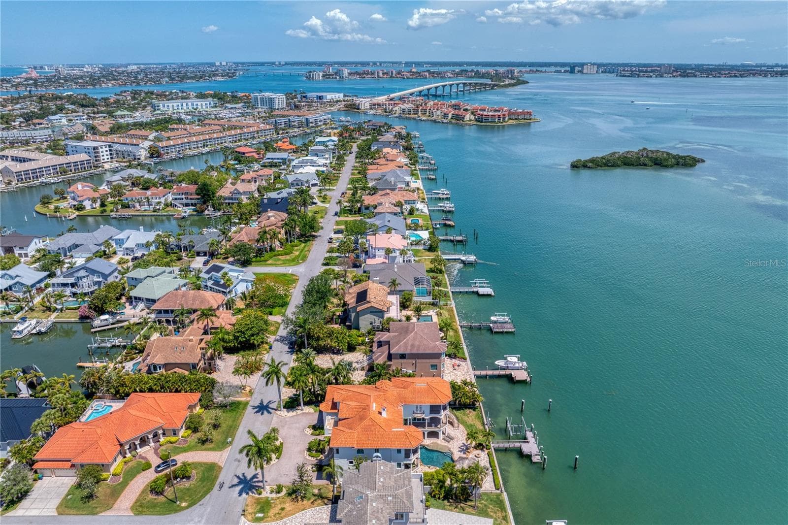 Another ariel view of beautiful Tierra Verde. - 611 1ST AVE S, TIERRA VERDE