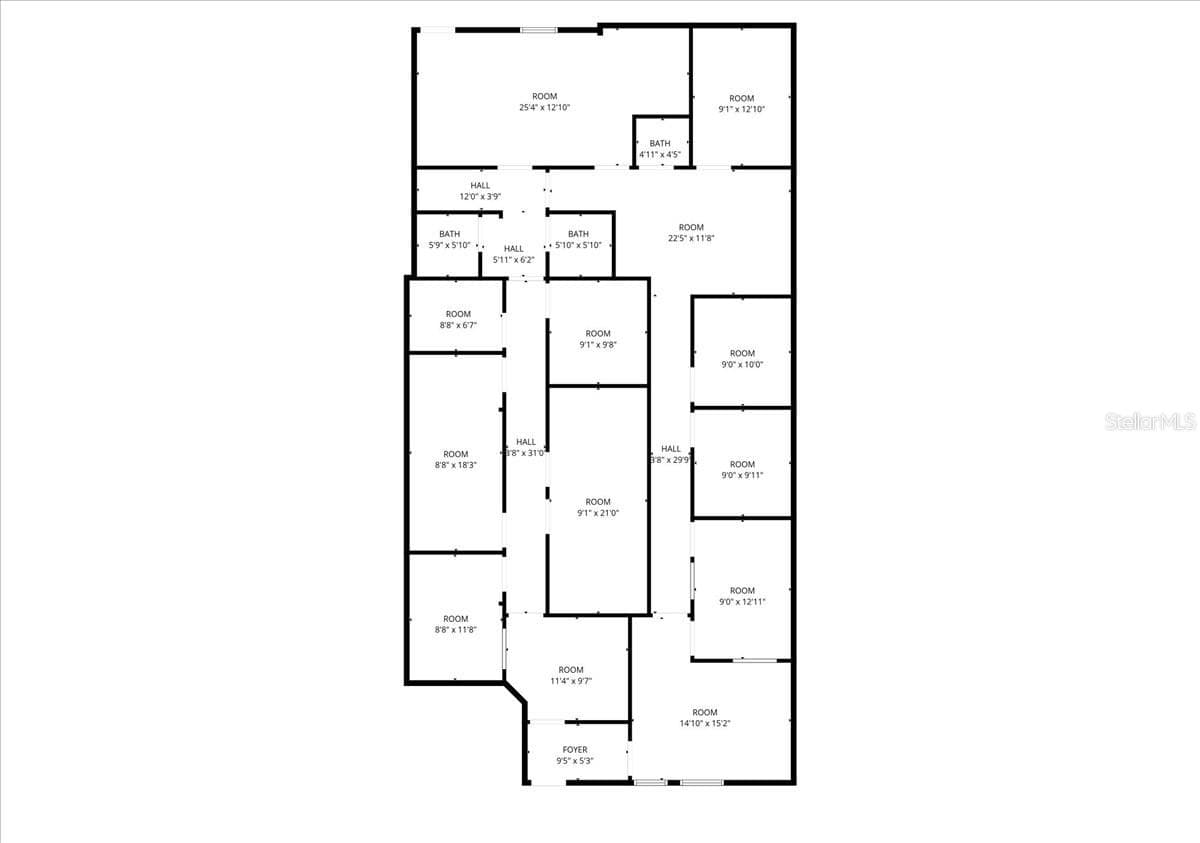 SUITE 102B Floor Plan - 3300 TAMIAMI TRL #2, PORT CHARLOTTE