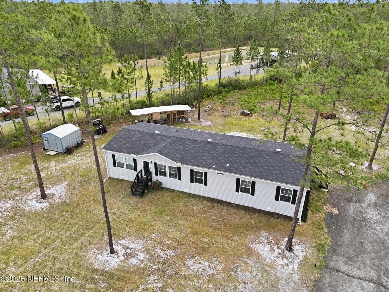 Drone View - 2626 WILL ELLEDGE RD, GLEN ST MARY