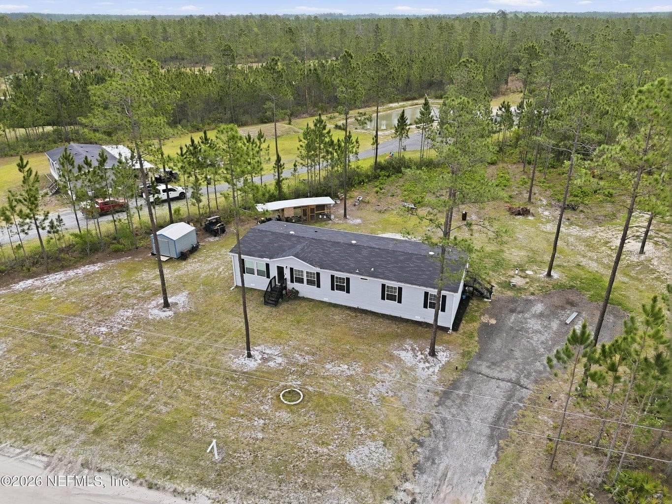 Drone View - 2626 WILL ELLEDGE RD, GLEN ST MARY